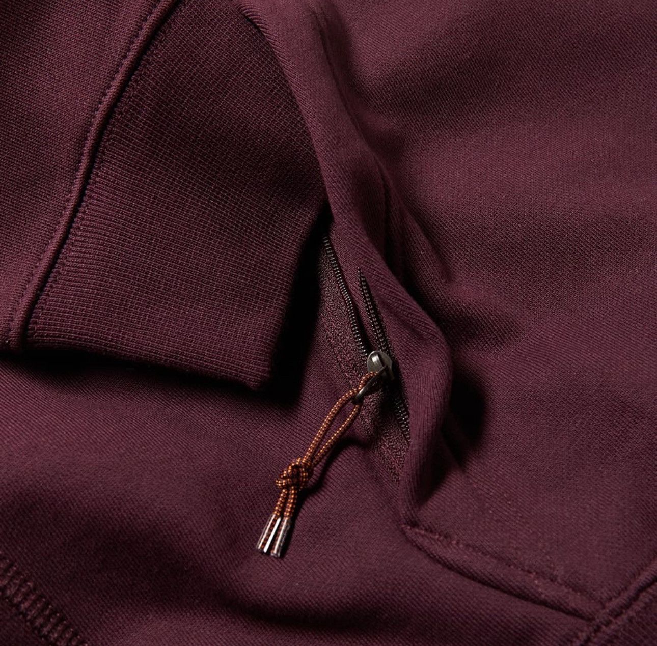 Nike 🔥Nike ACG Pullover Fleece Hoodie Deep Burgundy & Clay Orange Size US M / EU 48-50 / 2 - 7 Thumbnail