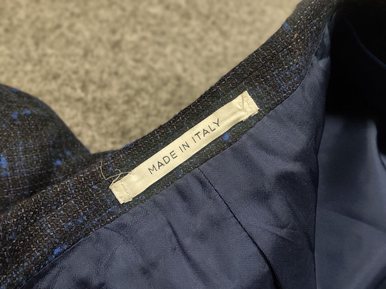 Boggi Boggi Milano Classic Design Navy Blue Casual Blazer Jacket Size US M / EU 48-50 / 2 - 12 Thumbnail
