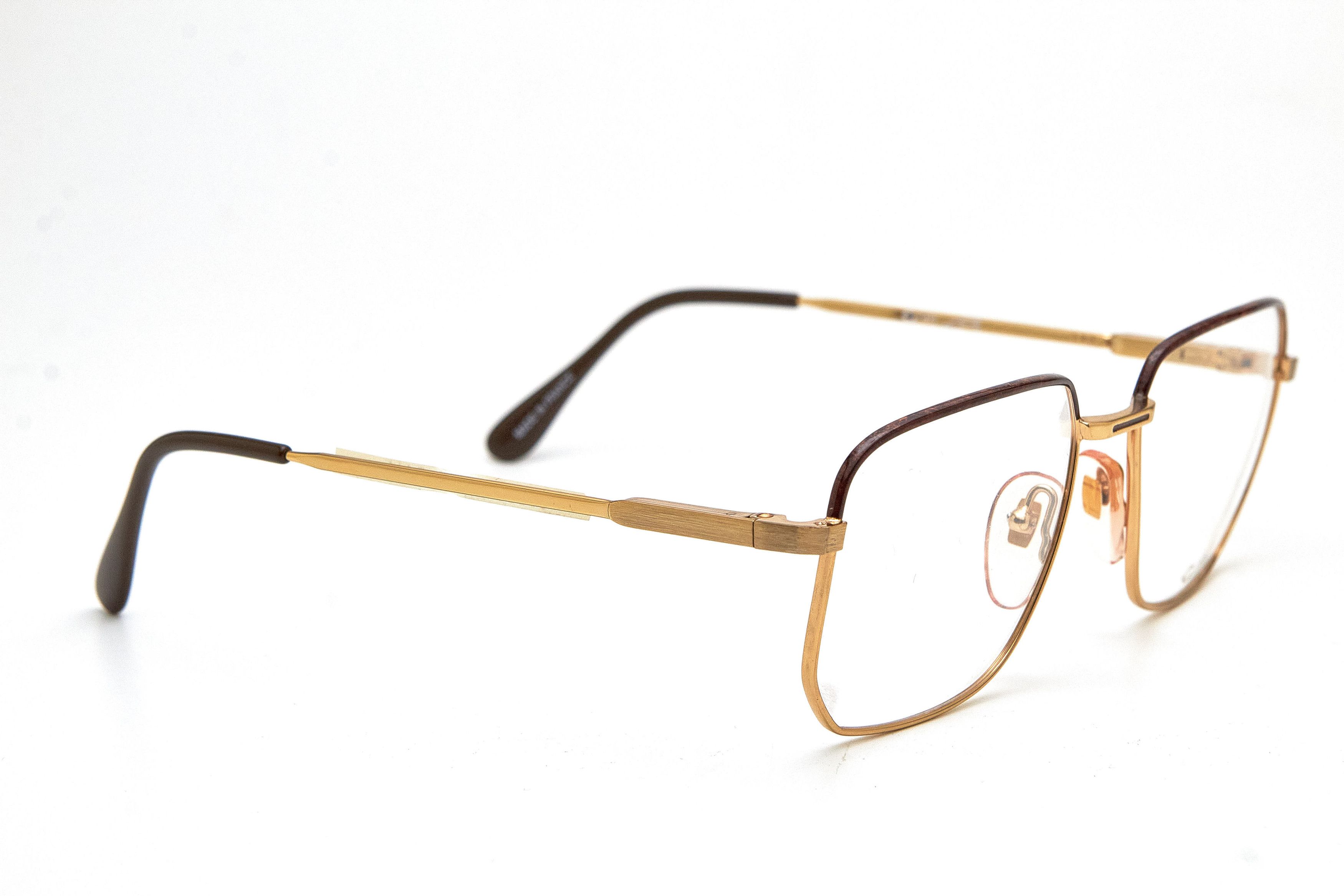Vintage Old Money GRASSET Gold&Tortoise Rectangular Quiet Lux Specs Size ONE SIZE - 5 Thumbnail