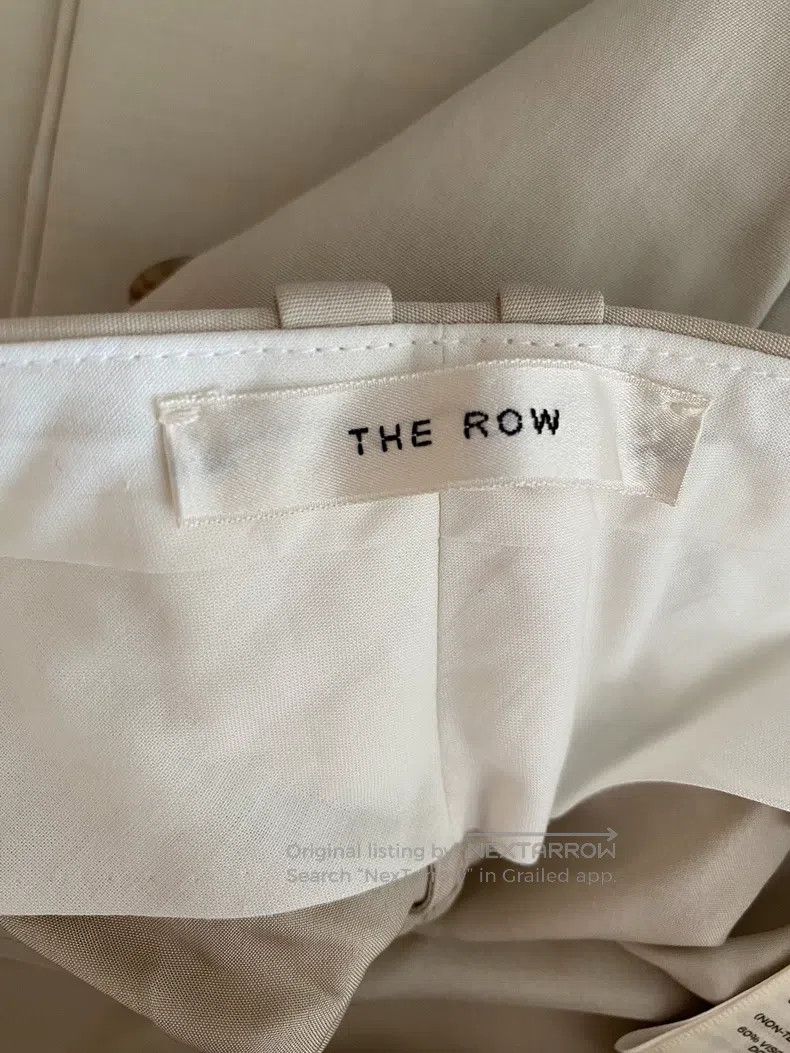 The Row The row size 0 Beige high-waisted trousers Size 24" / US 00 / IT 34 - 2 Thumbnail