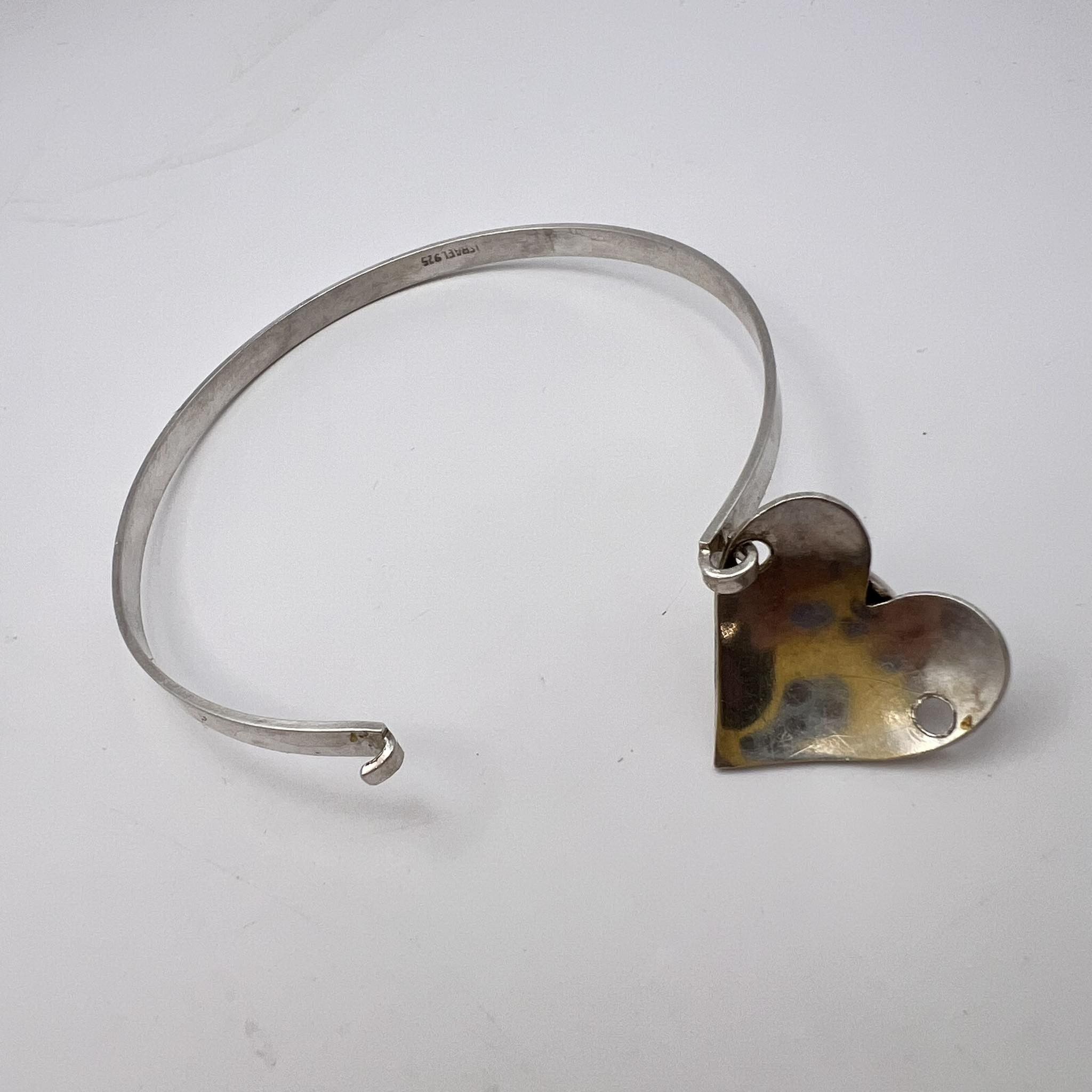 Sterling Silver Vintage Cuff Bracelet Sterling Silver 925 Turquoise 8gr Size ONE SIZE - 5 Thumbnail