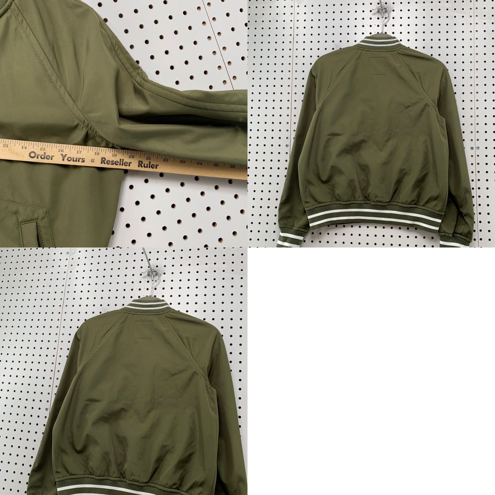 Madewell **Madewell Bomber Jacket Green Women's Small Lined Long Sleeve** User: Madewell Bomber Jacket Green Women's Small Lined Long Sleeve Size S / US 4 / IT 40 - 9 Thumbnail