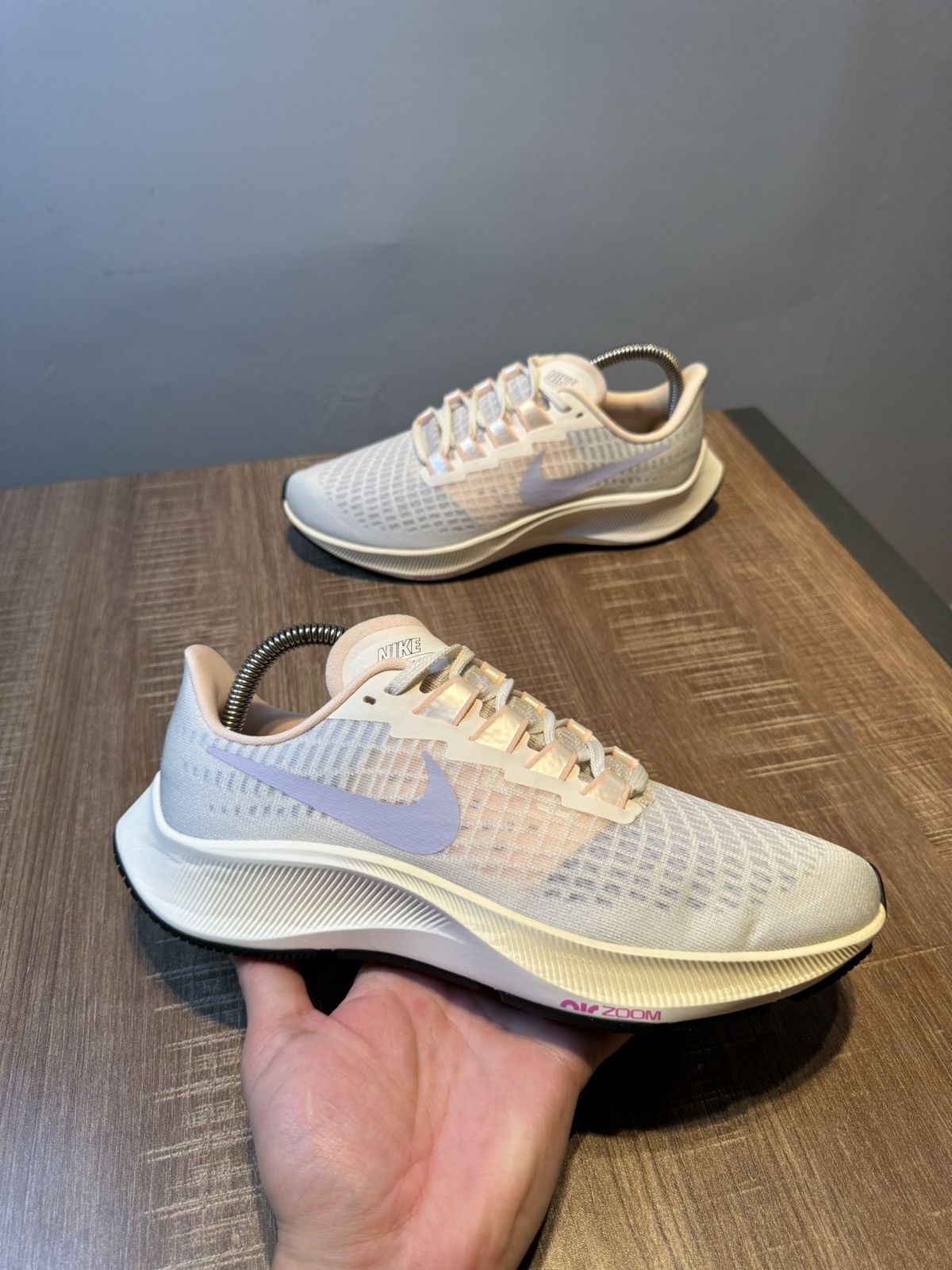 Nike Air Zoom Pegasus 37 Pale Ivory Women's Running Sz