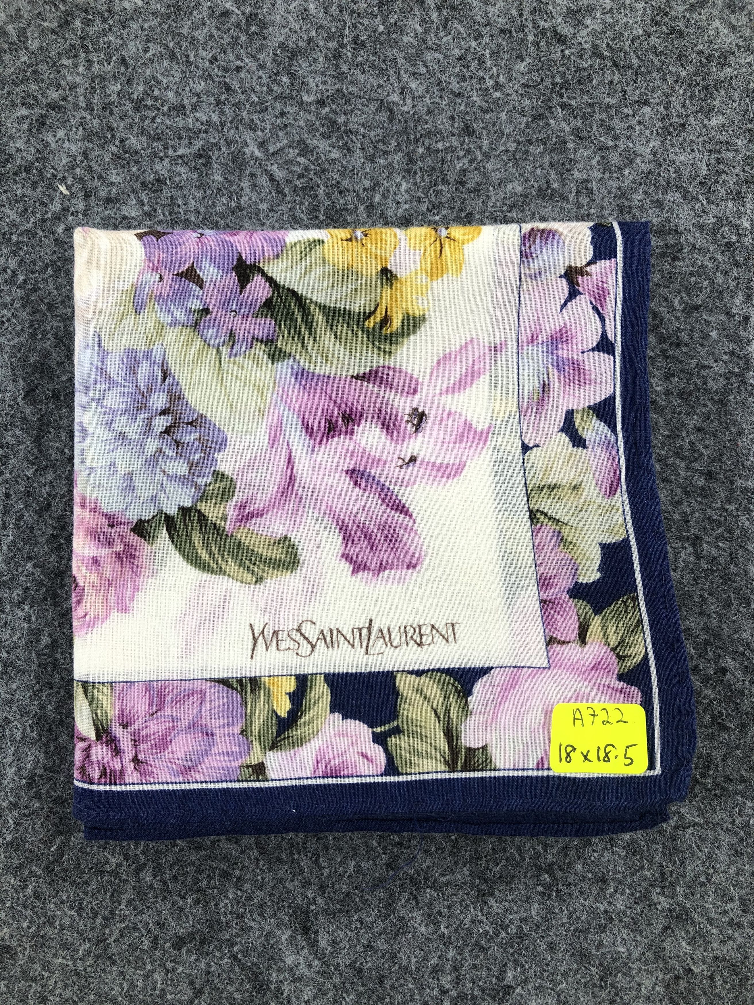 Yves Saint Laurent Yves Saint Laurent Handkerchief / Bandana / Neckerchief Size ONE SIZE - 6 Thumbnail