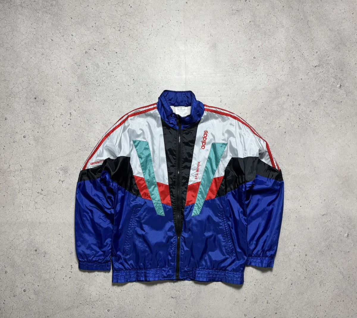 Adidas Adidas Vintage 90’s Nylon Track Suit Jacket & Pants Size M Size US M / EU 48-50 / 2 - 2 Thumbnail