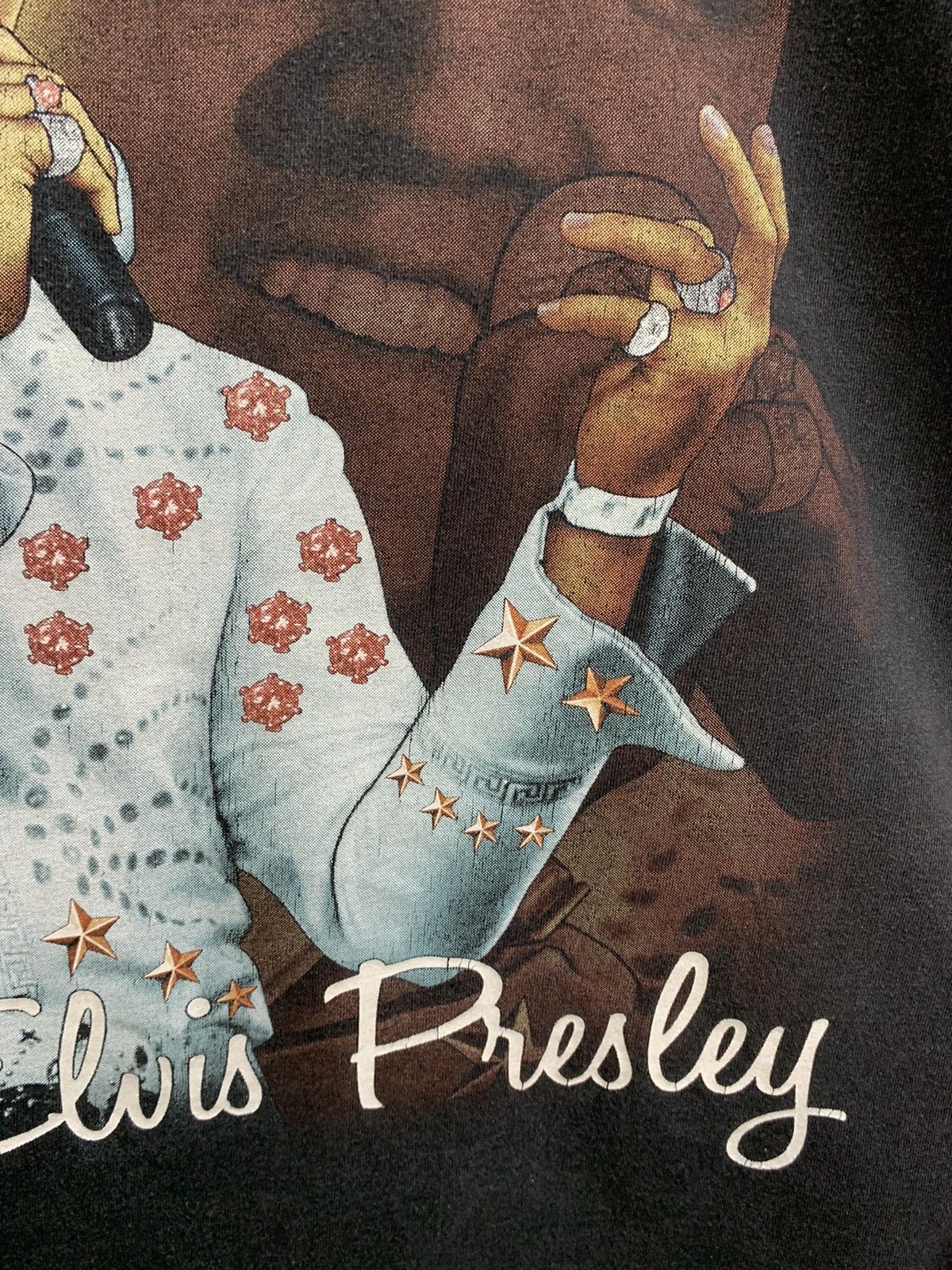 Band Tees Vintage Elvis Presley T-Shirt Size US XL / EU 56 / 4 - 11 Thumbnail