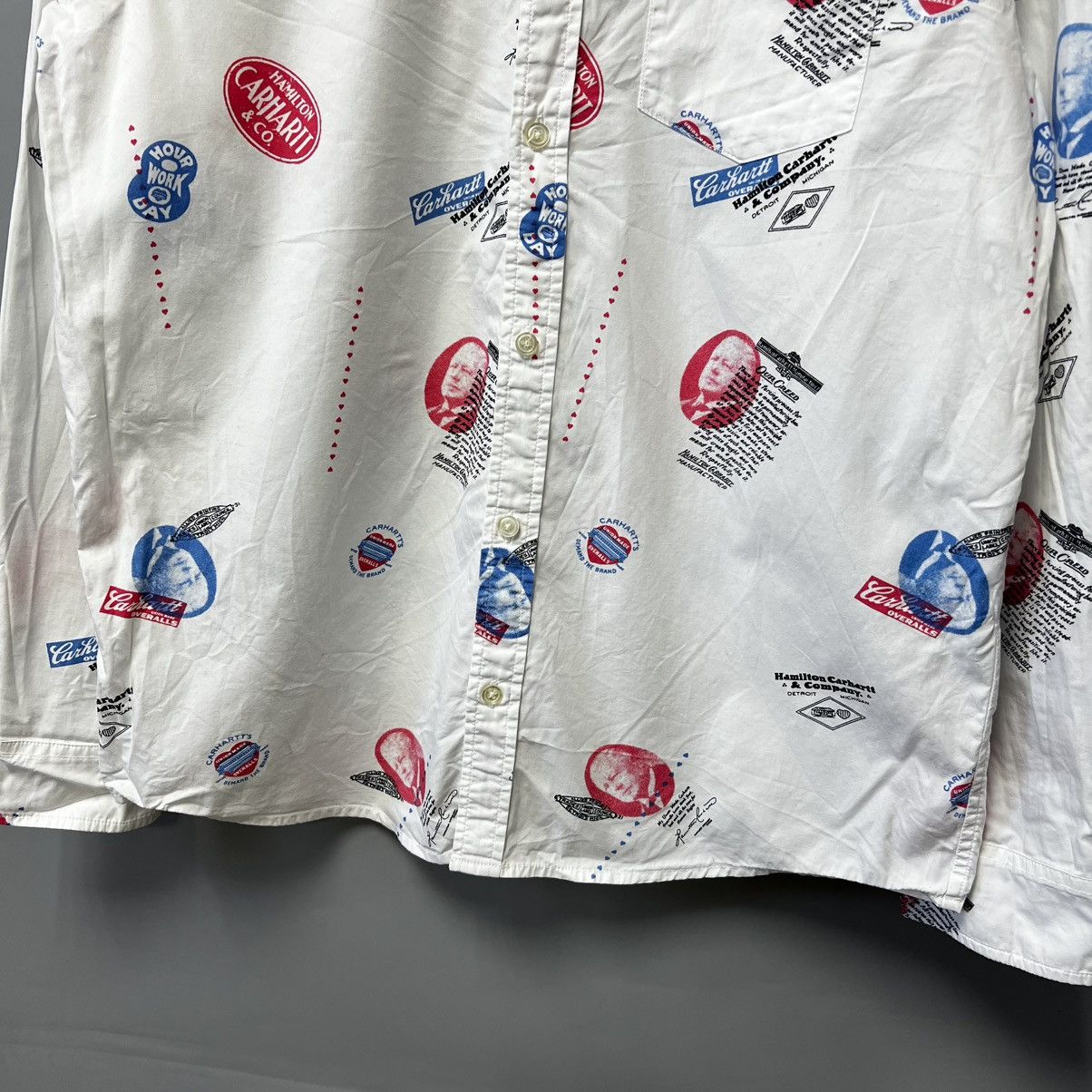 Carhartt × Carhartt Wip Carhartt WIP L/S History Shirt Size US M / EU 48-50 / 2 - 4 Thumbnail