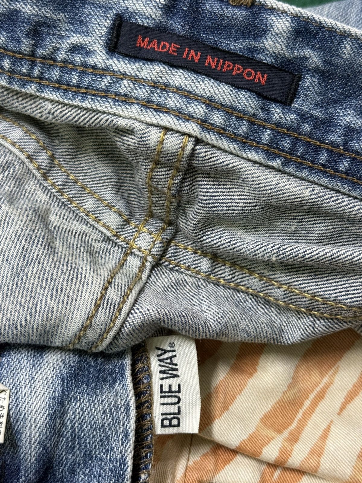 Japanese Brand Very Rare Blue Way Japanese Jeans Size US 31 - 10 Thumbnail