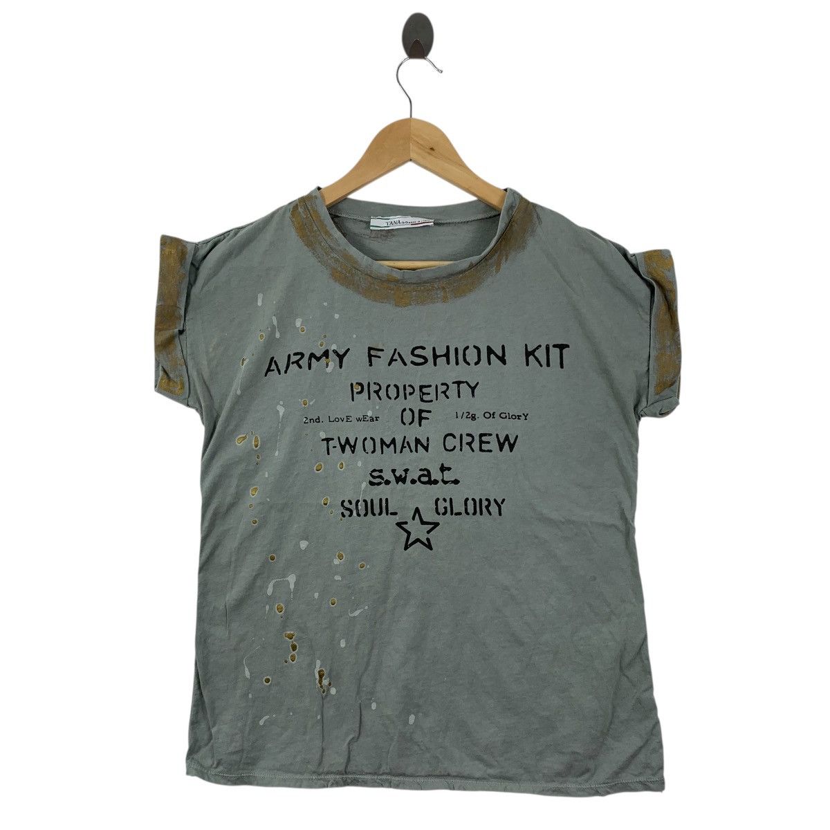 Vintage Vintage TANA T-Woman Crew Swat Soul Glory Tshirt Size S / US 4 / IT 40 - 1 Thumbnail
