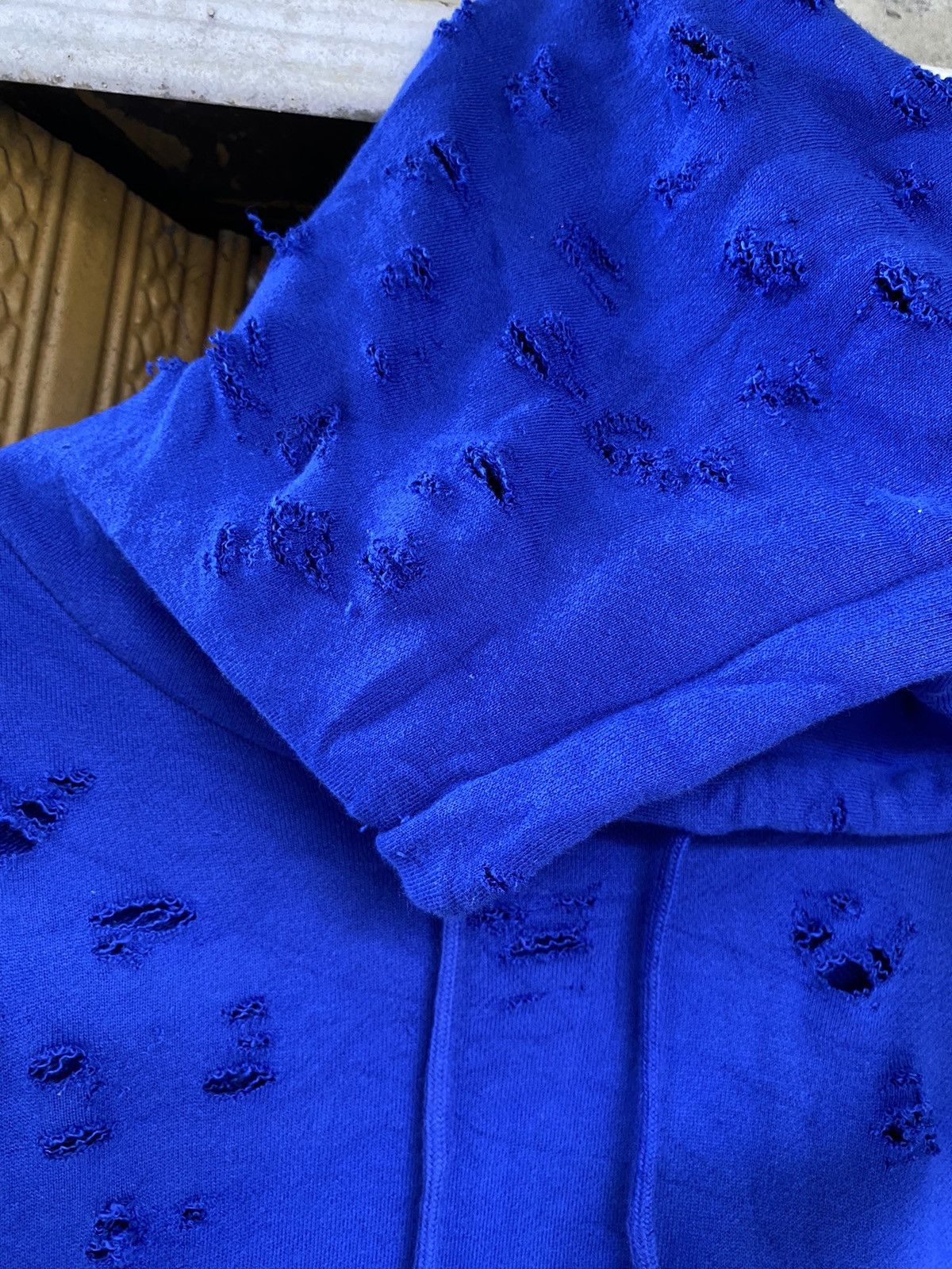 Beauty Beast Destroyed hoodie by cross stitch japanese brand Size US L / EU 52-54 / 3 - 5 Thumbnail