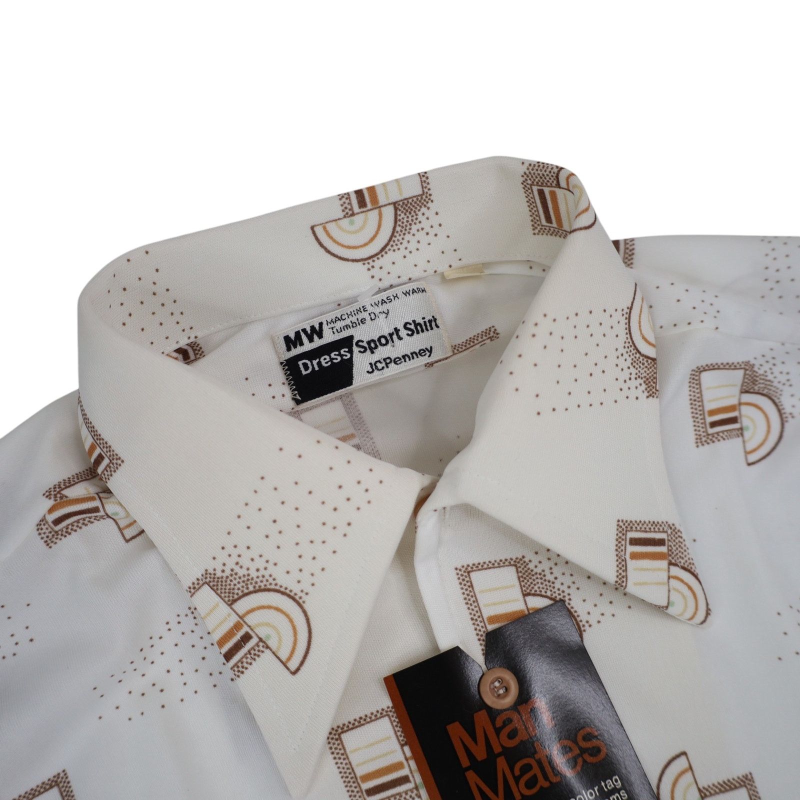 JCPenney × Vintage NWT True Vintage JC Penny Man Mates Sport Shirt Size US M / EU 48-50 / 2 - 6 Thumbnail