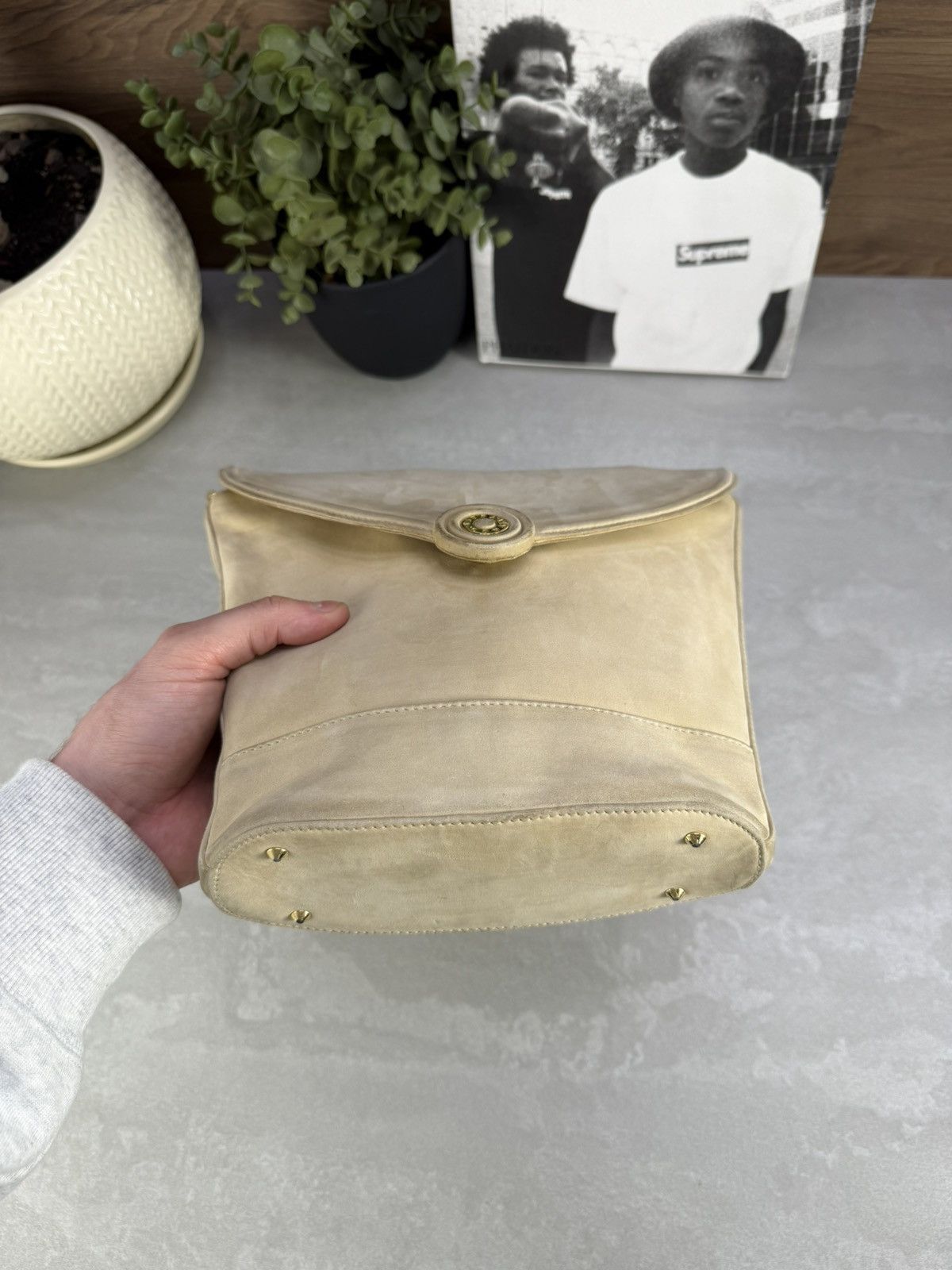 Tiffany & Co. TIFFANY & Co. Chain Shoulder Bag crossbody beigegold vintage Size ONE SIZE - 16 Thumbnail
