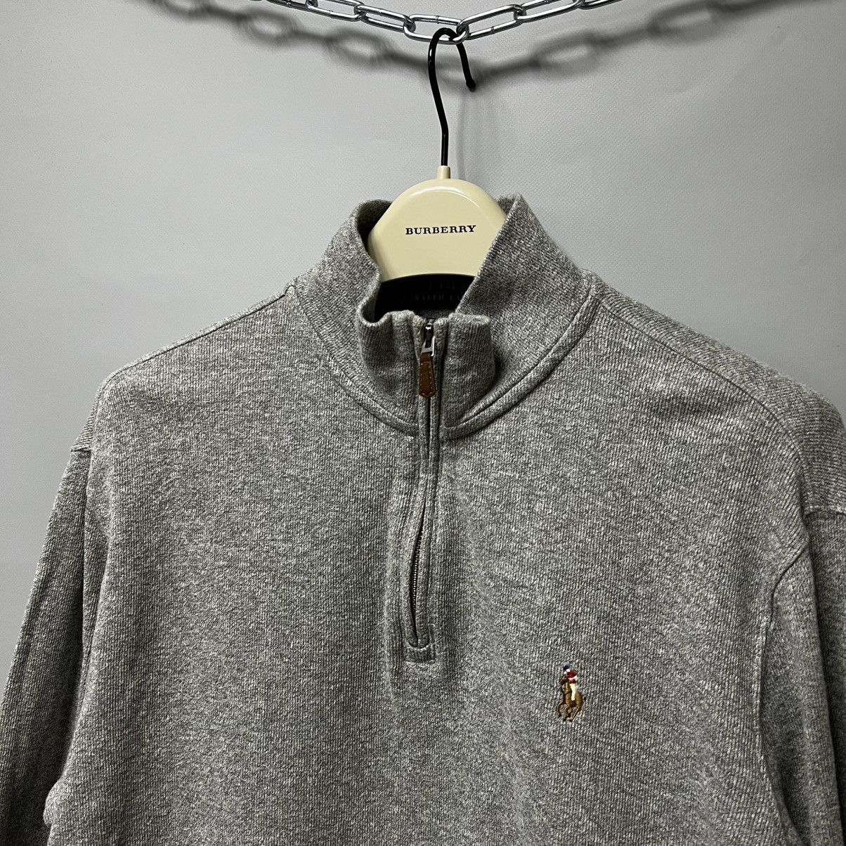 Polo Ralph Lauren × Ralph Lauren Polo Ralph Lauren 1/4 Zip Sweatshirt sweater y2k old money Size US S / EU 44-46 / 1 - 1 Thumbnail