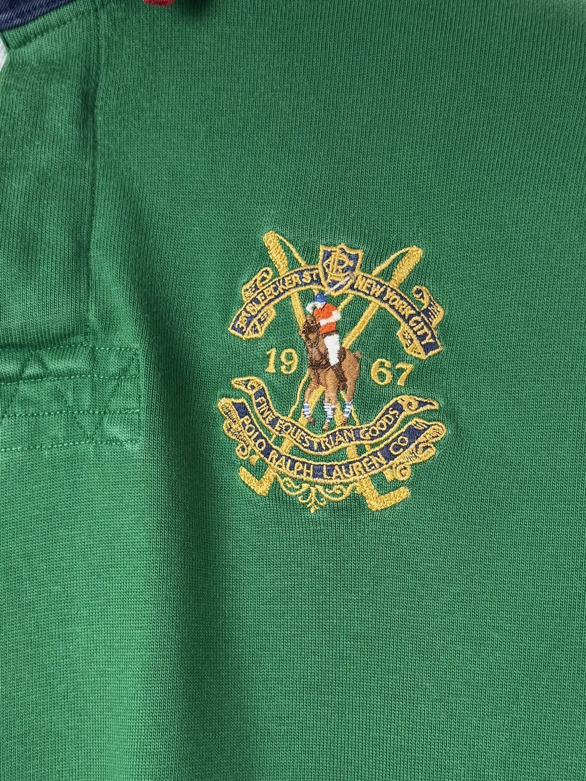 Polo Ralph Lauren Polo by Ralph Lauren vintage rugby shirt N015 Size US L / EU 52-54 / 3 - 4 Thumbnail