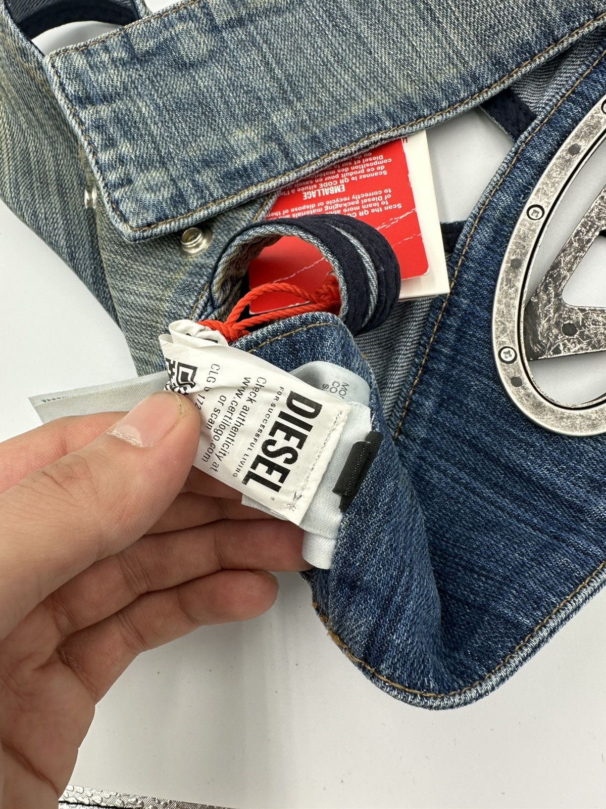 Diesel Diesel Denim Crop Top Size XS / US 0-2 / IT 36-38 - 11 Thumbnail