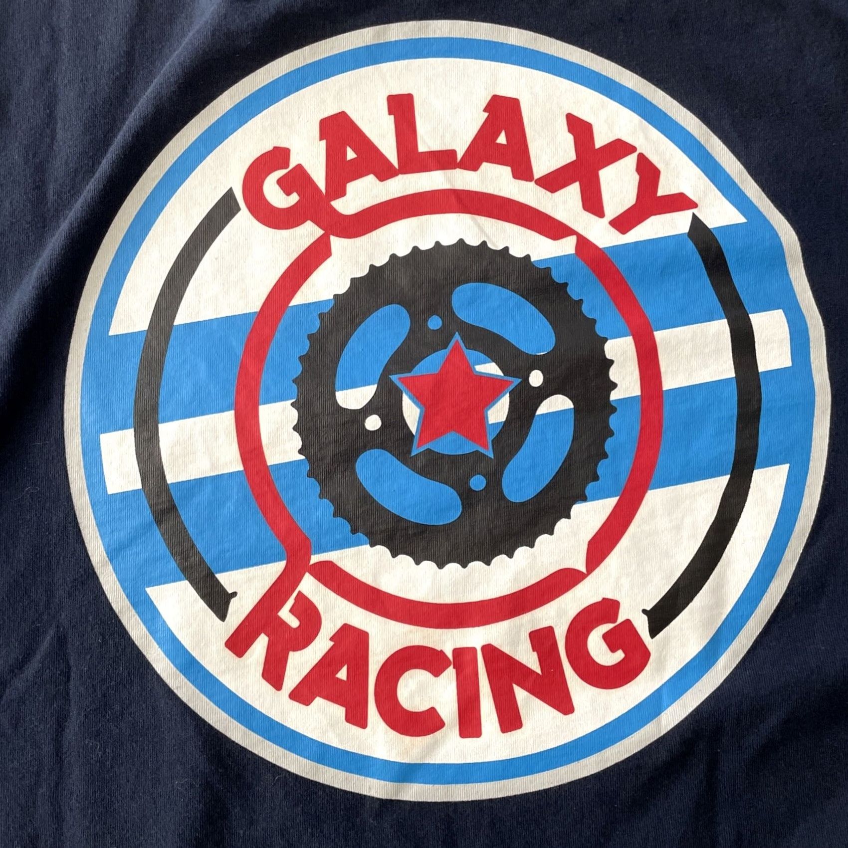 Billionaire Boys Club BBC Ice Cream Galaxy Racing Navy Blue Crewneck Shirt L Mens Short Sleeve 90s Streetwear Car City Vintage: No Size US L / EU 52-54 / 3 - 3 Thumbnail