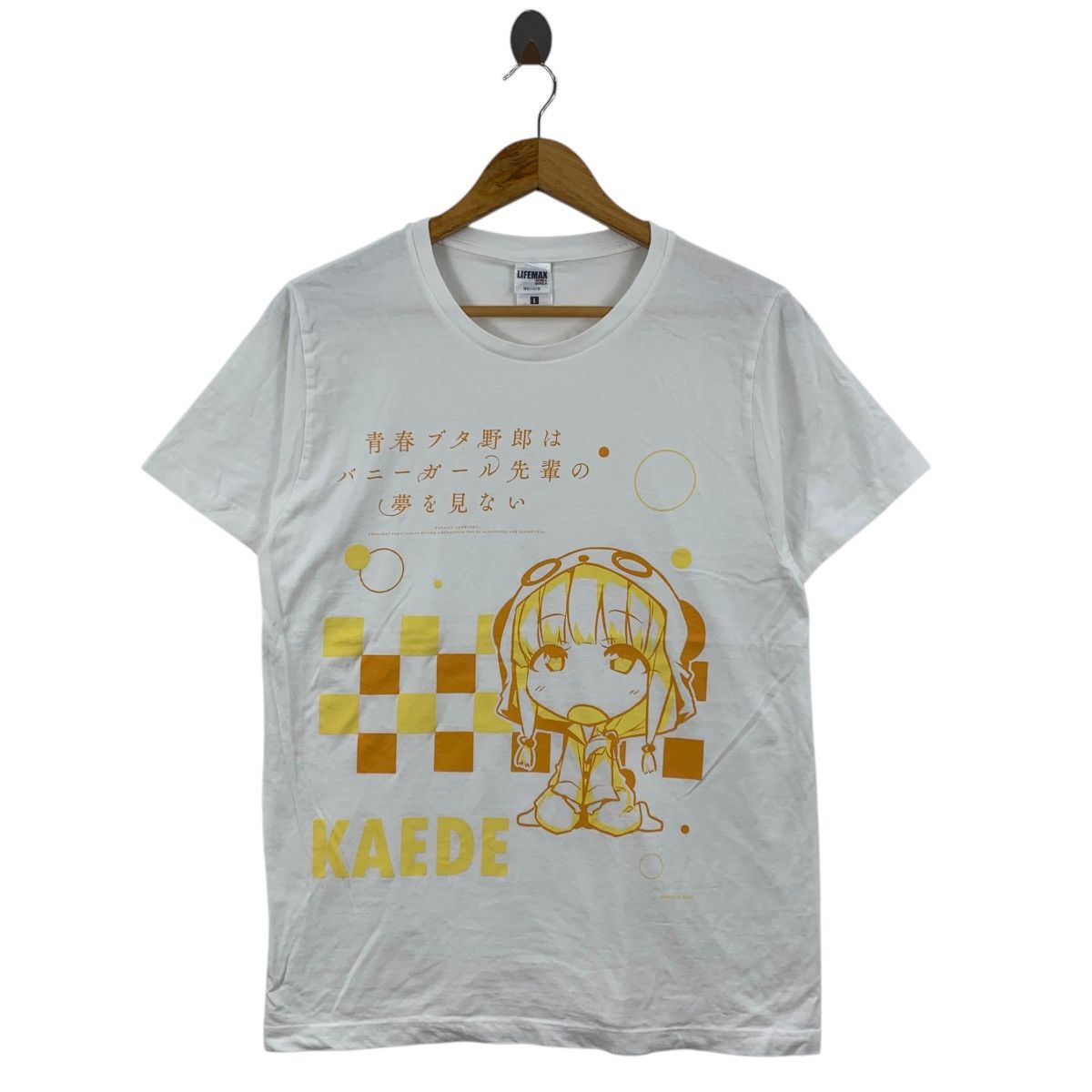 Vintage AZUSAGAWA KAEDE Rascal Does Not Dream of Bunny Girl Shirt Size US L / EU 52-54 / 3 - 1 Thumbnail