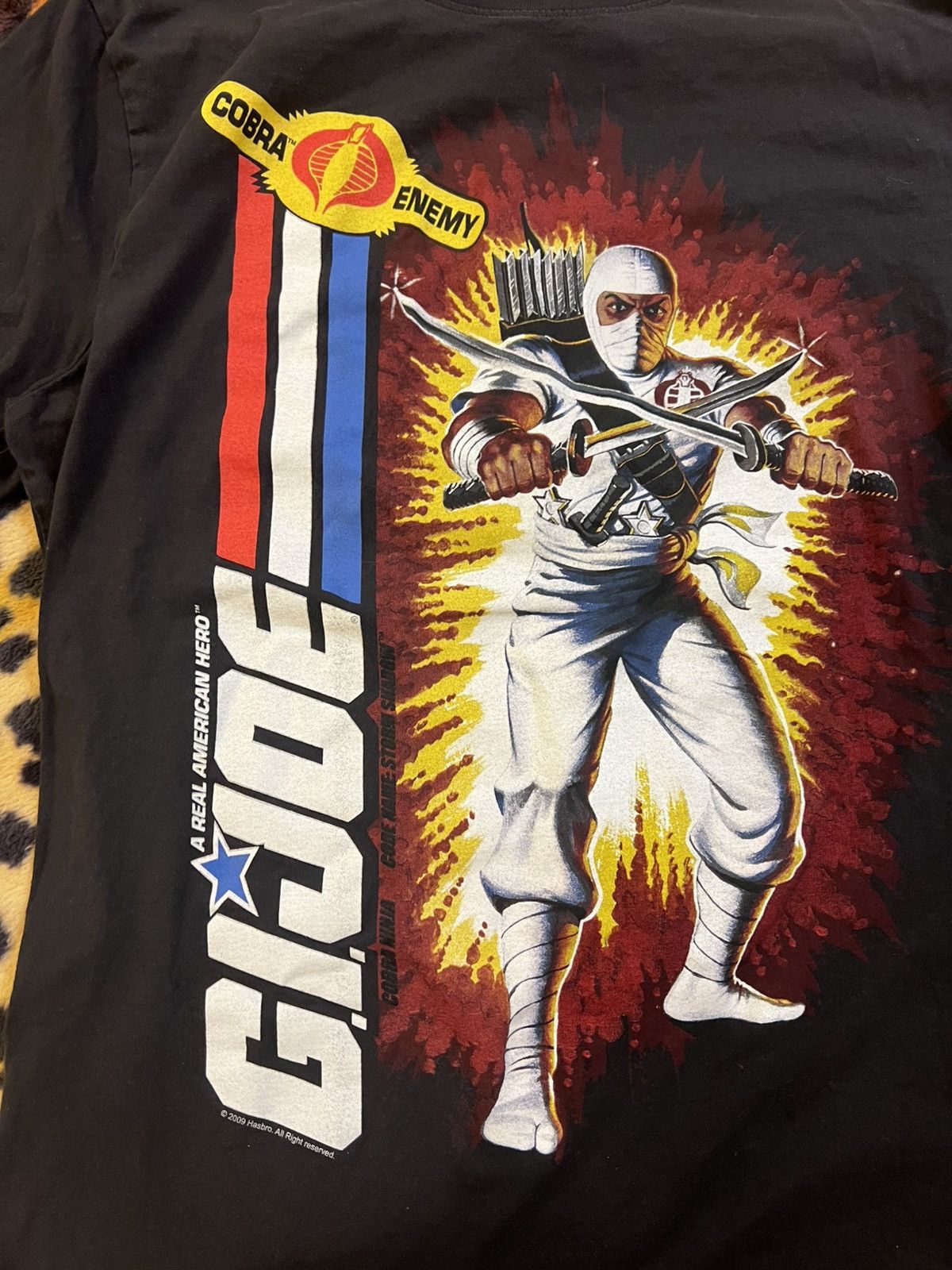 Vintage 2009 G.I. Joe Storm Shadow T-Shirt Size US L / EU 52-54 / 3 - 2 Thumbnail