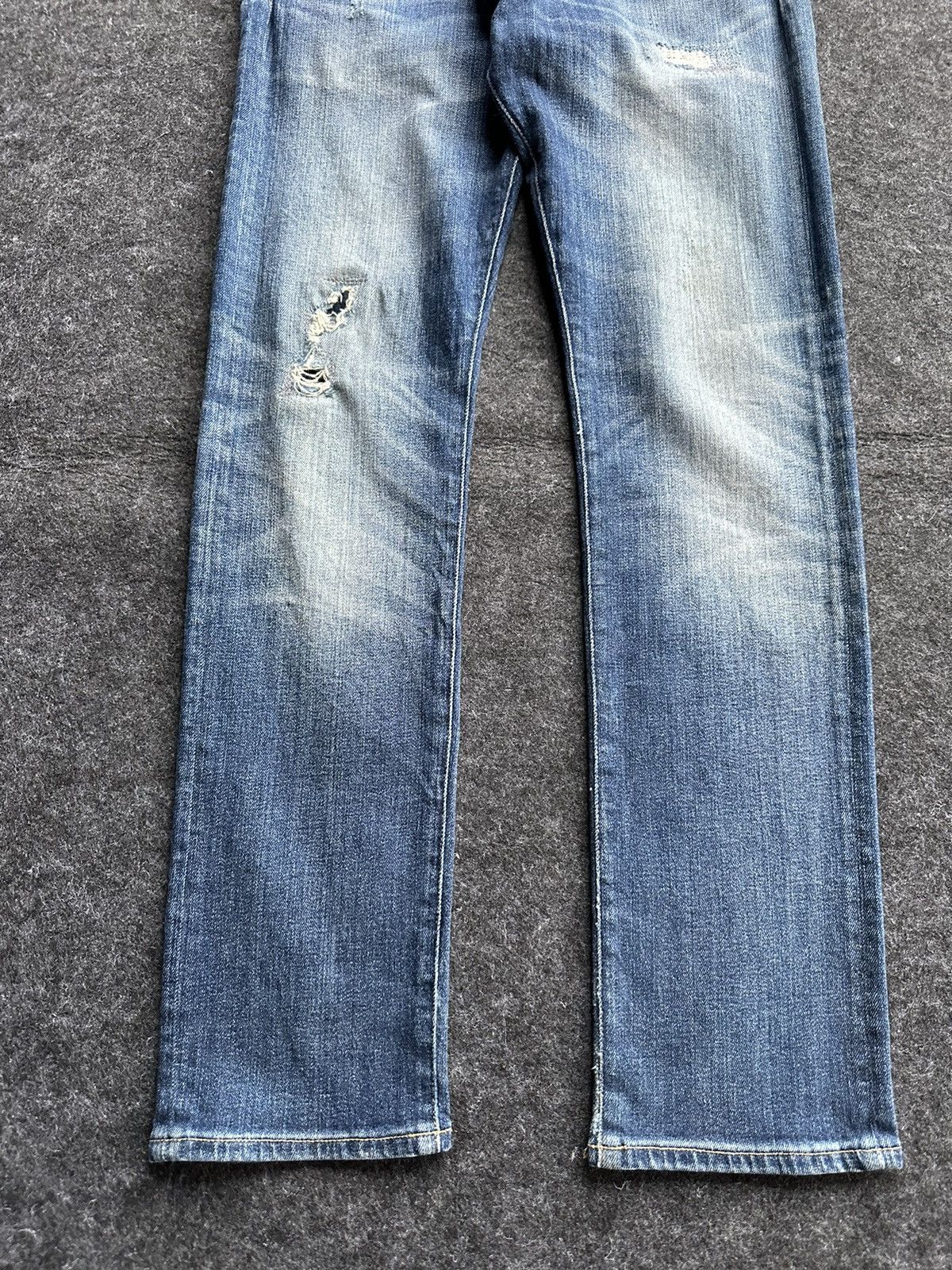 Polo Ralph Lauren Vintage Polo Ralph Lauren Slim Fit Denim 28x30 D415 Size US 28 / EU 44 - 3 Thumbnail