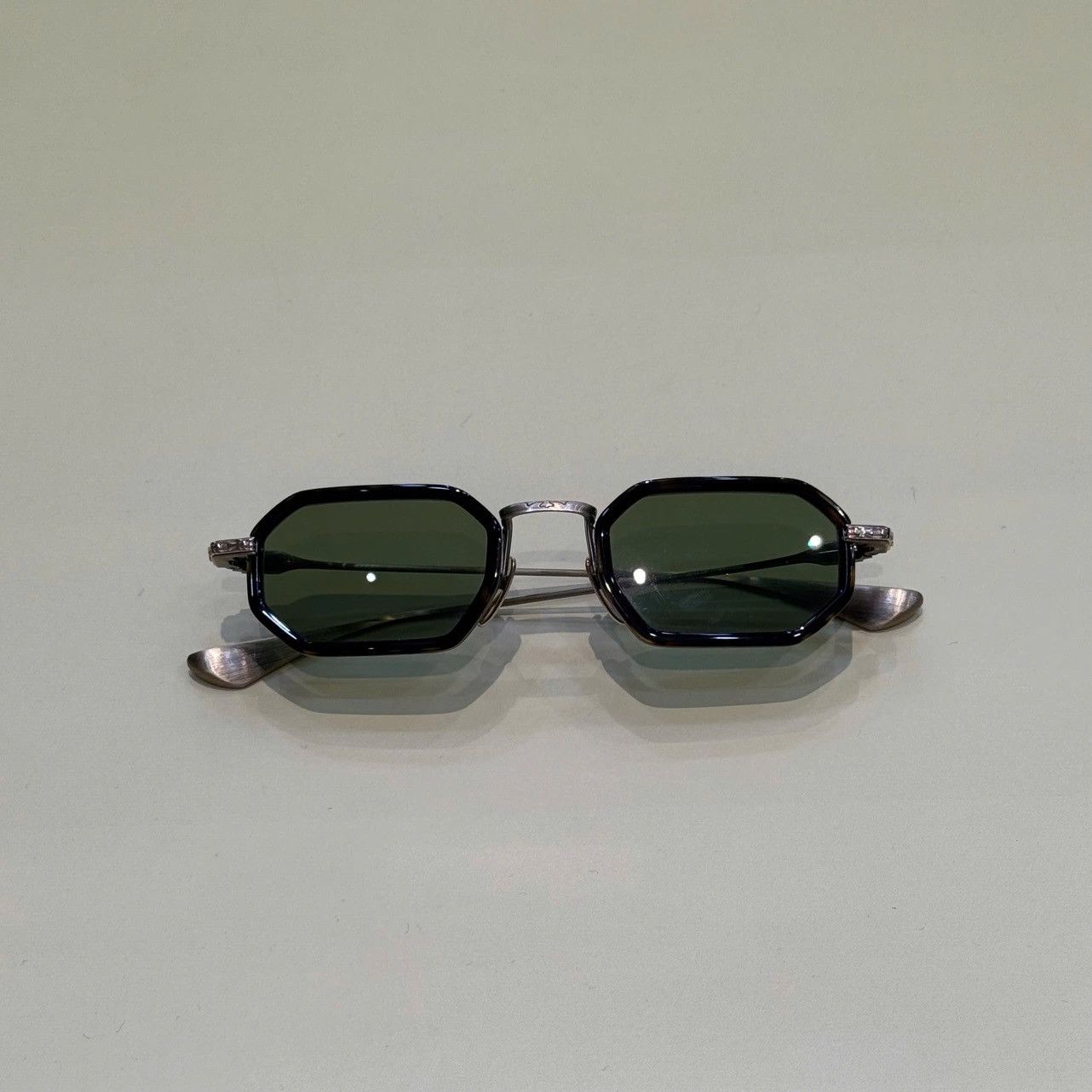 Chrome Hearts CHROME HEARTS STYLIDA Dark Tortoise/Antique Gold-Sun Size ONE SIZE - 6 Thumbnail