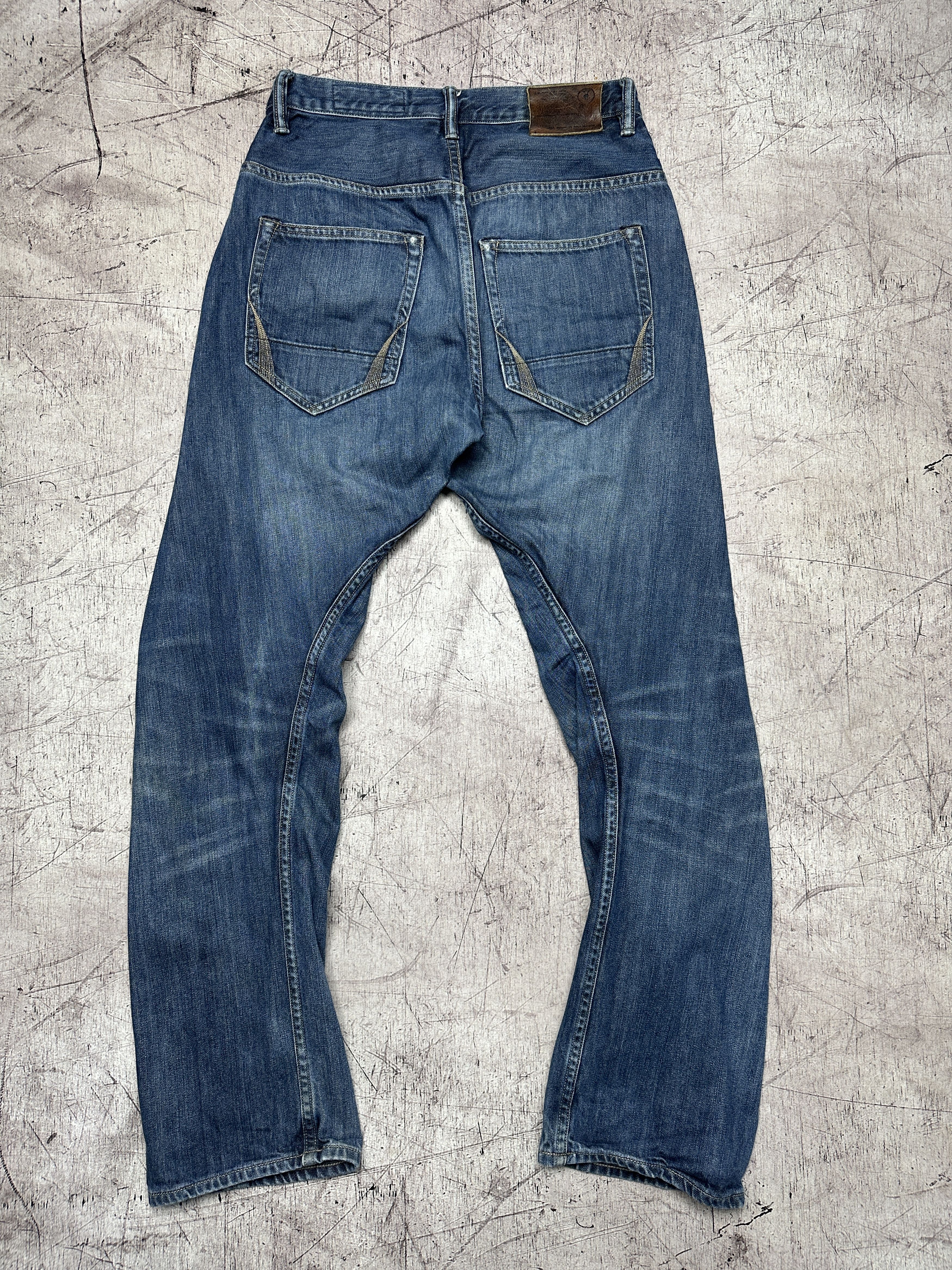 Allsaints Allsaints Mens Arc Bik Runner Denim Pants Jeans Size US 28 / EU 44 - 5 Thumbnail