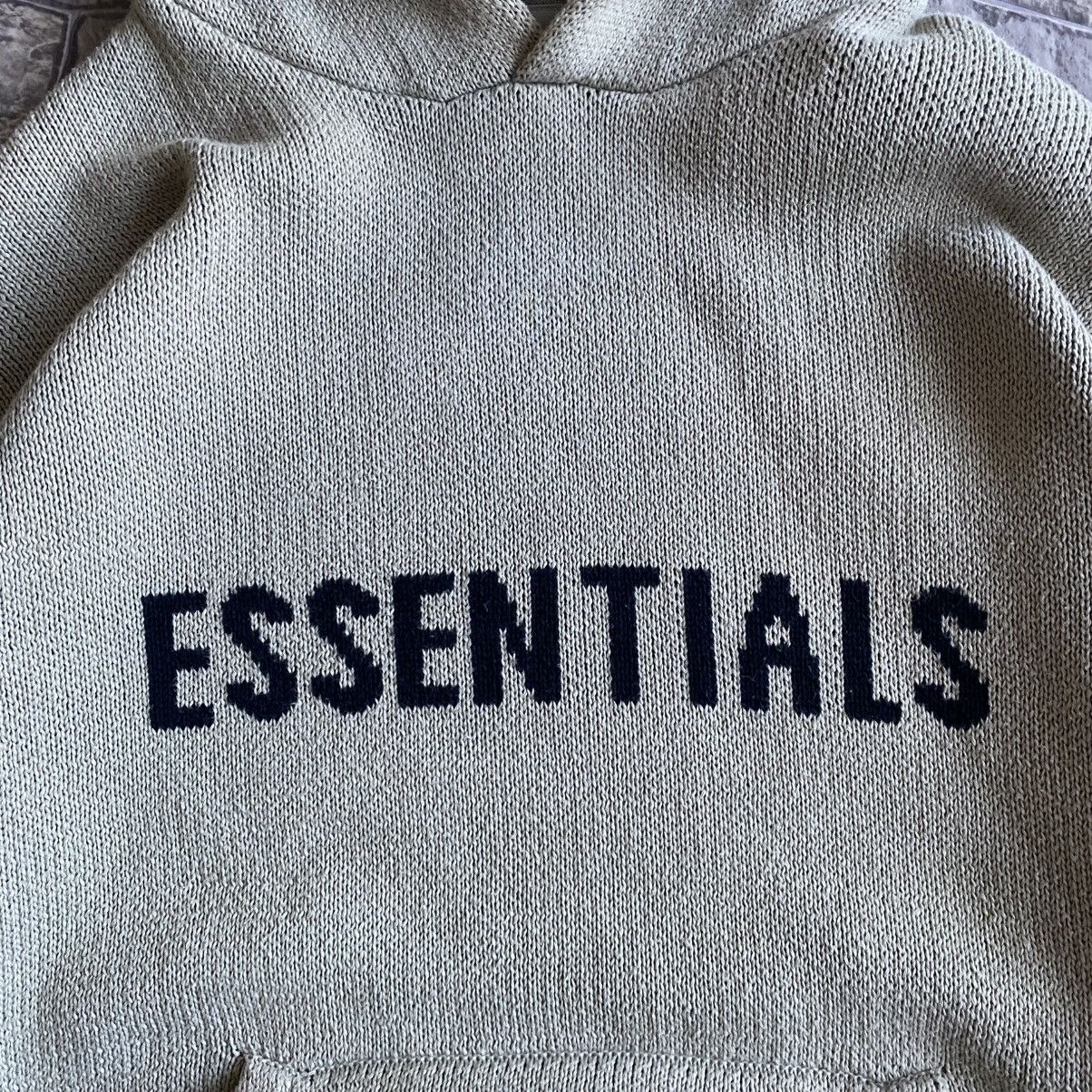 Fear of God Fear Of Good Essentials Knit Hoodie Size US L / EU 52-54 / 3 - 7 Thumbnail