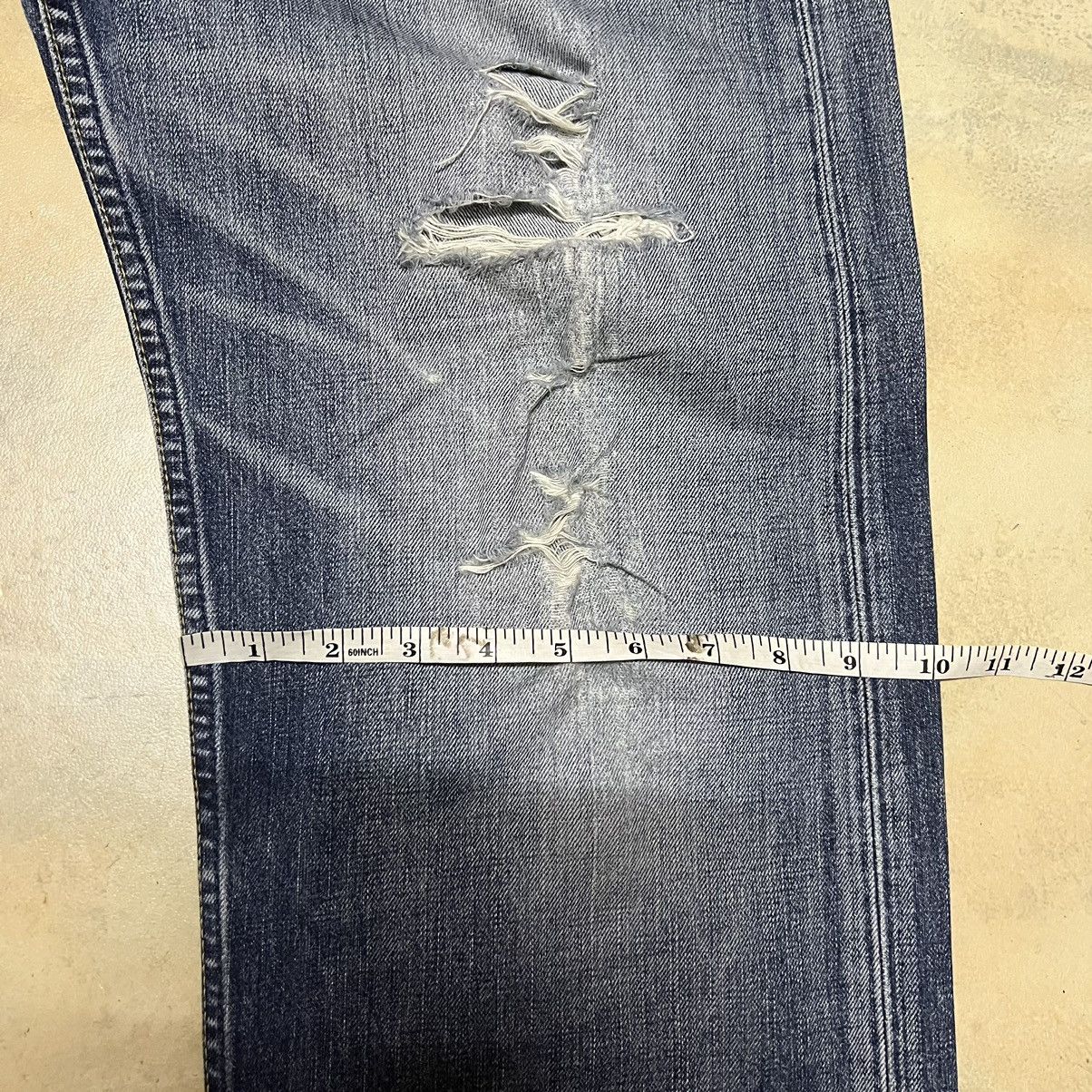 Levi's Vintage Levis Lot 503 Distressed Style Denim Jeans Size US 33 - 13 Thumbnail