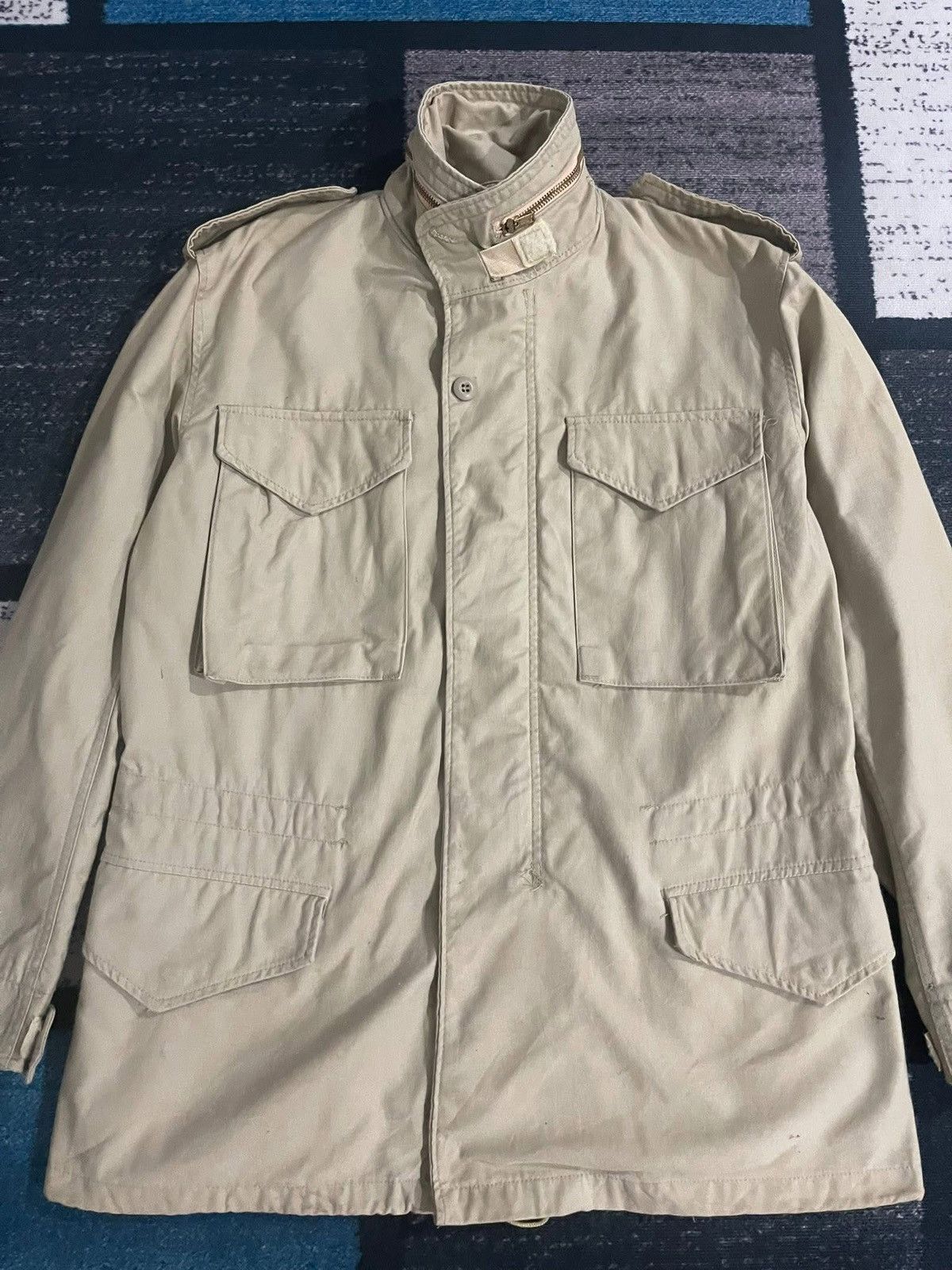 Alpha Industries Vintage 80s Alpha Industries Field Jacket Size US M / EU 48-50 / 2 - 5 Thumbnail