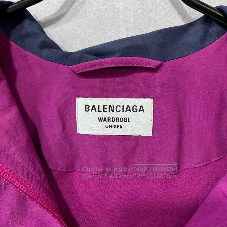 Balenciaga Balenciaga Sporty B Purple Embroidered Jacket. Size US XS / EU 42 / 0 - 7 Thumbnail