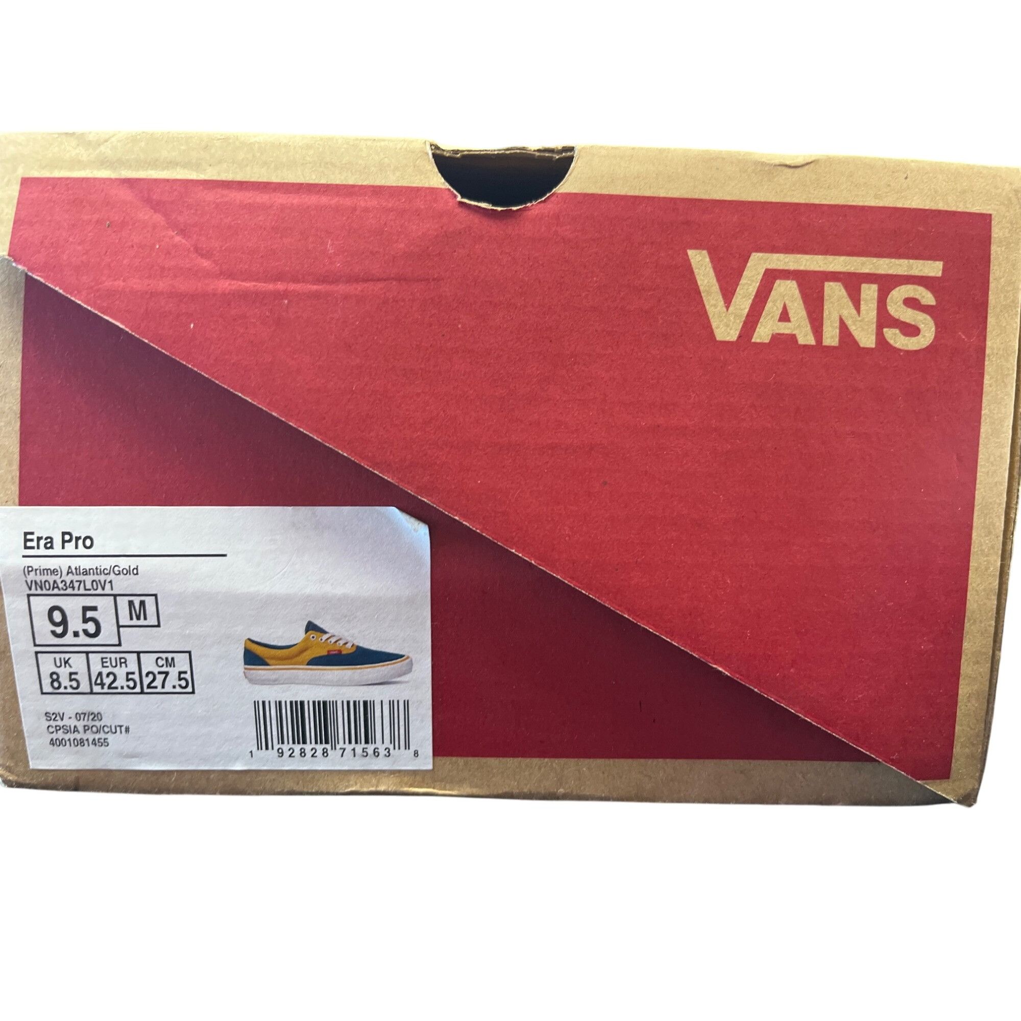 Vans Vans Mens Pro Skateboard Yellow green Shoes Sz 9.5 SKU 8910 Size US 9.5 / EU 42-43 - 9 Thumbnail