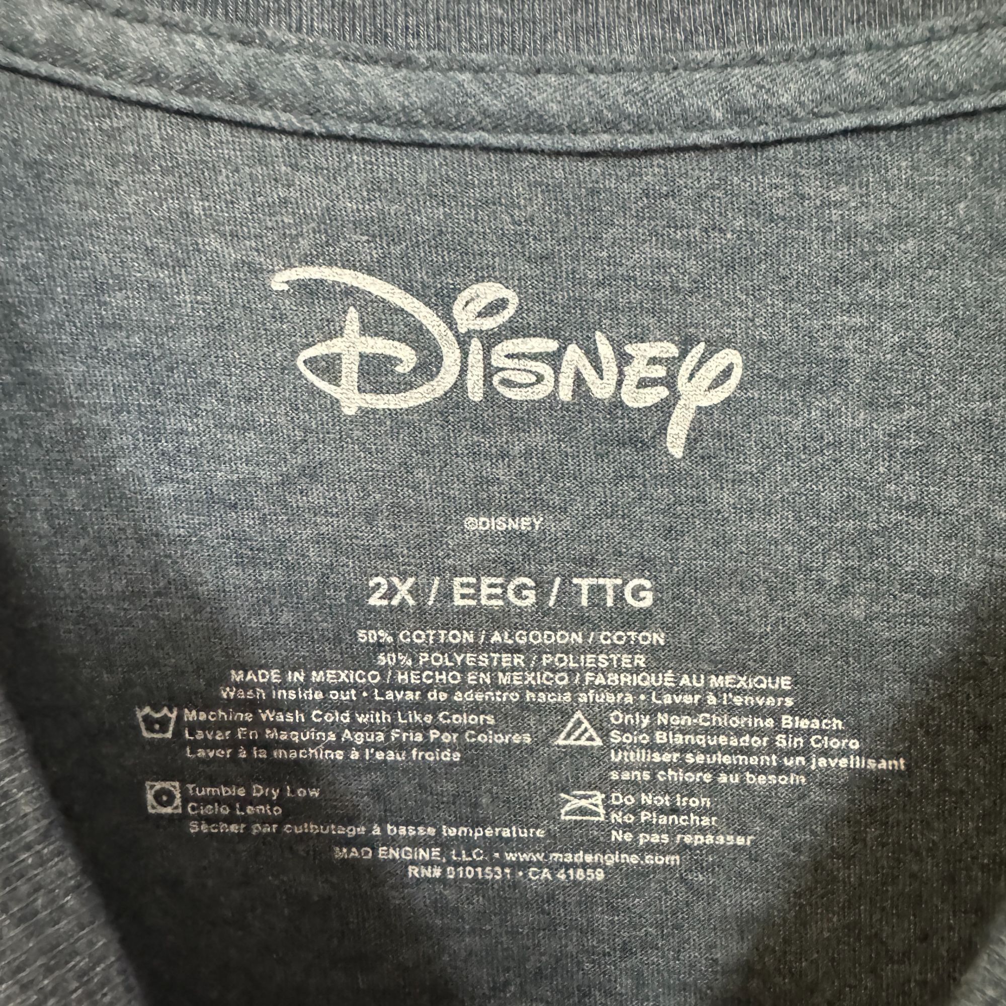 Disney Body builder Mickey T-shirt size 2xl Size US XXL / EU 58 / 5 - 4 Thumbnail