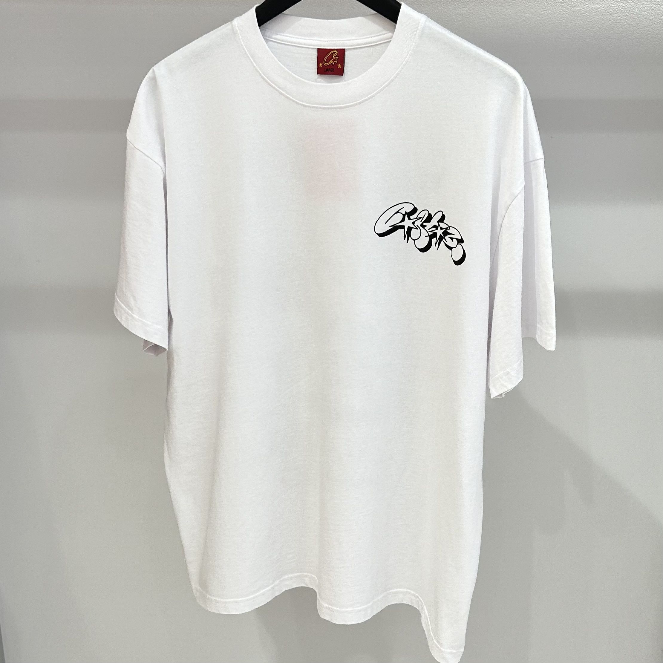 Corteiz Graffiti Tee ホワイト US M Corteiz Graffiti Tee White Men's - SS24 - US