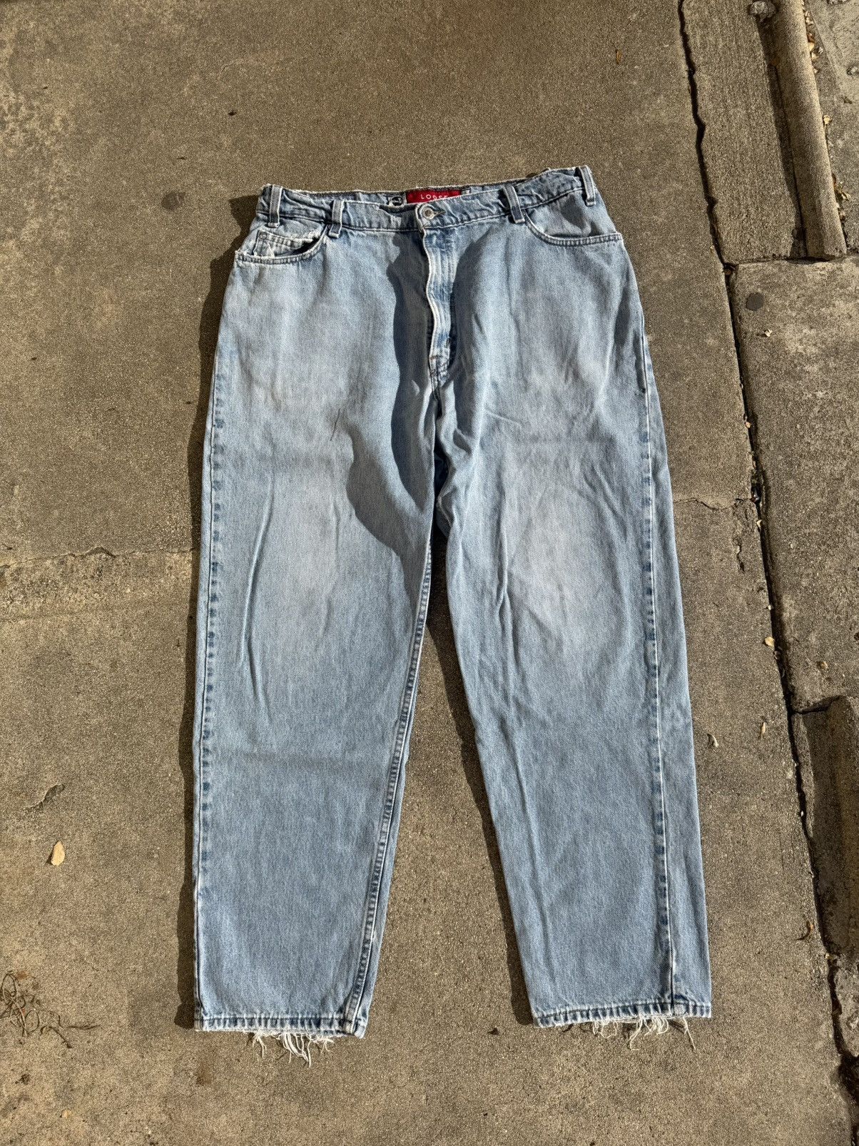 Made in USA Levi’s 90’s Light Washed Silvertab