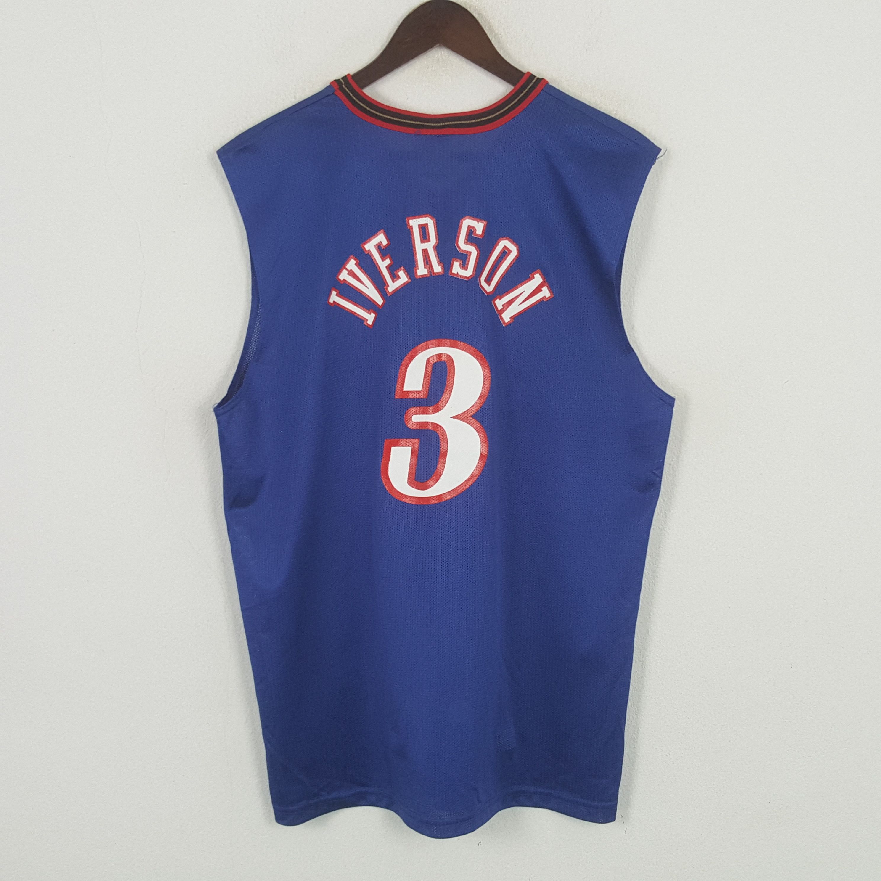 MLB Champion x MLB Sixers Iverson 3 Baseball Tank Jersey Shirt Size US L / EU 52-54 / 3 - 3 Thumbnail