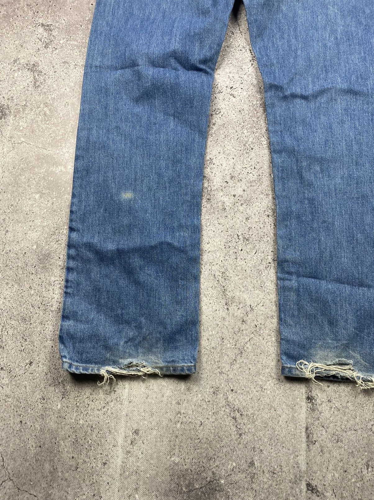Diesel × Japanese Brand × Junya Watanabe Vintage Diesel Junya Watanabe Baggy distressed Japan jeans😊 Size US 38 / EU 54 - 2 Thumbnail