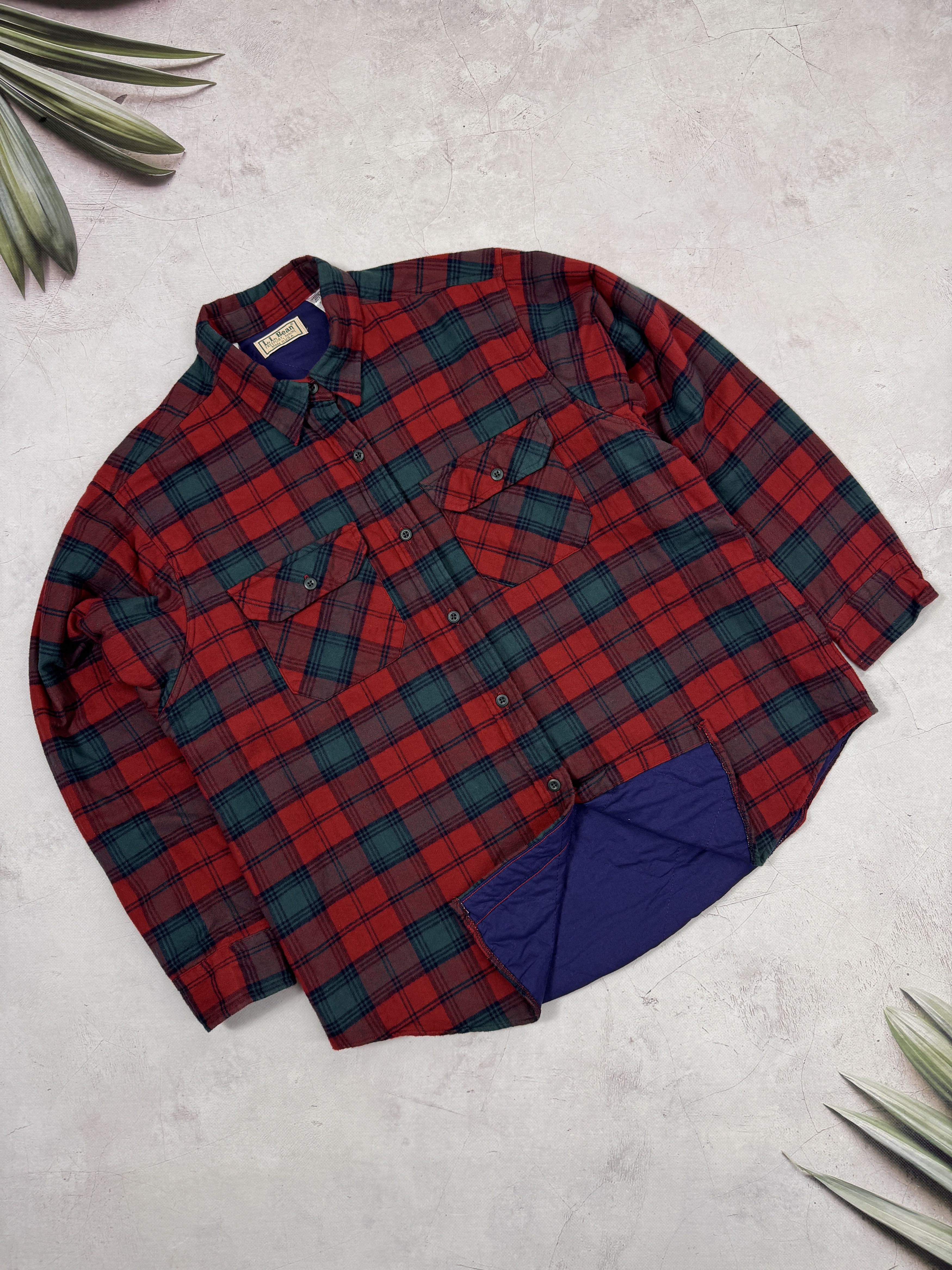 L.L. Bean L.L. Bean Flannel Shirt Thinsulate Thermal Checkered Womens Size XL / US 12-14 / IT 48-50 - 1 Thumbnail