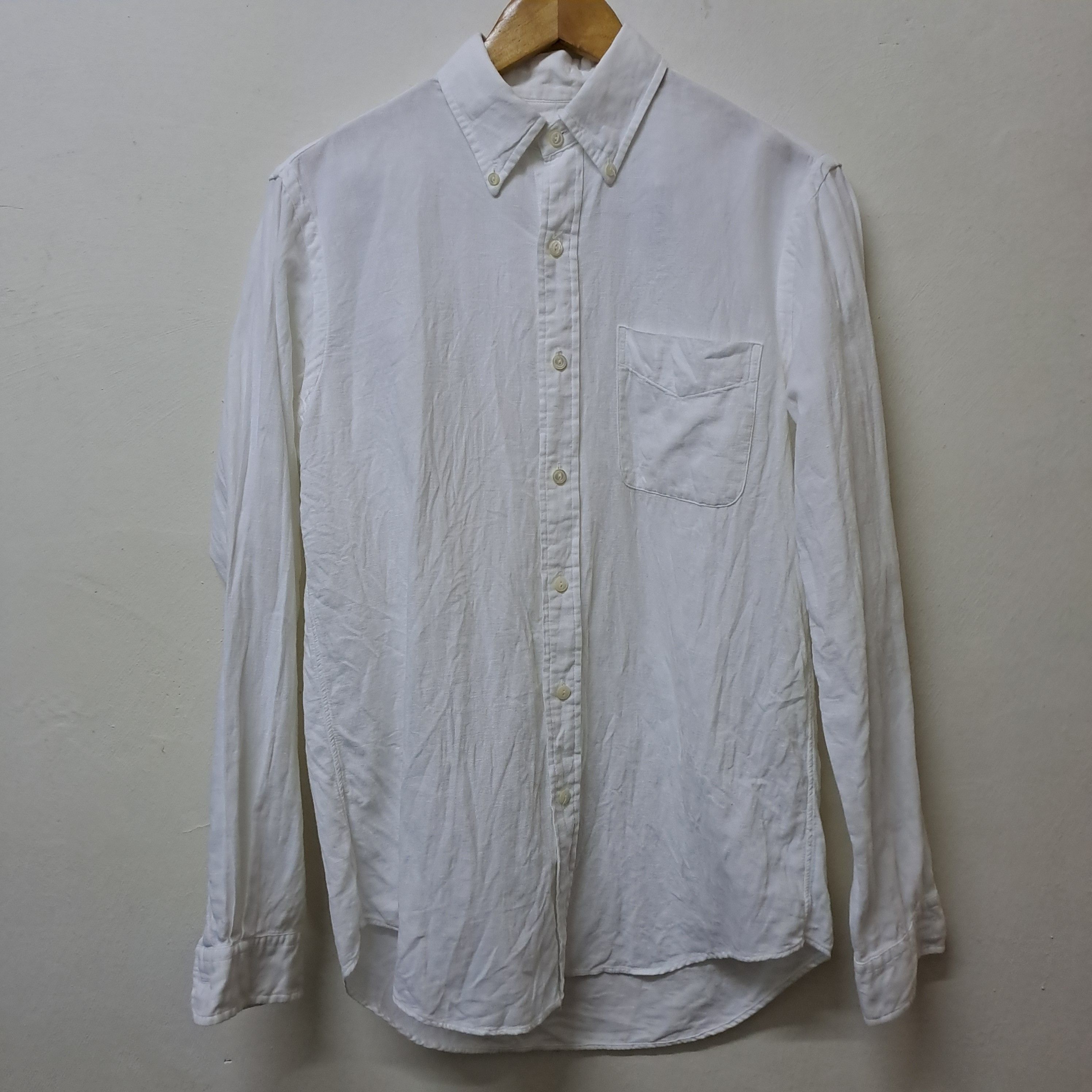 Polo Ralph Lauren Polo Ralph Lauren Linen Shirt Size US M / EU 48-50 / 2 - 1 Thumbnail