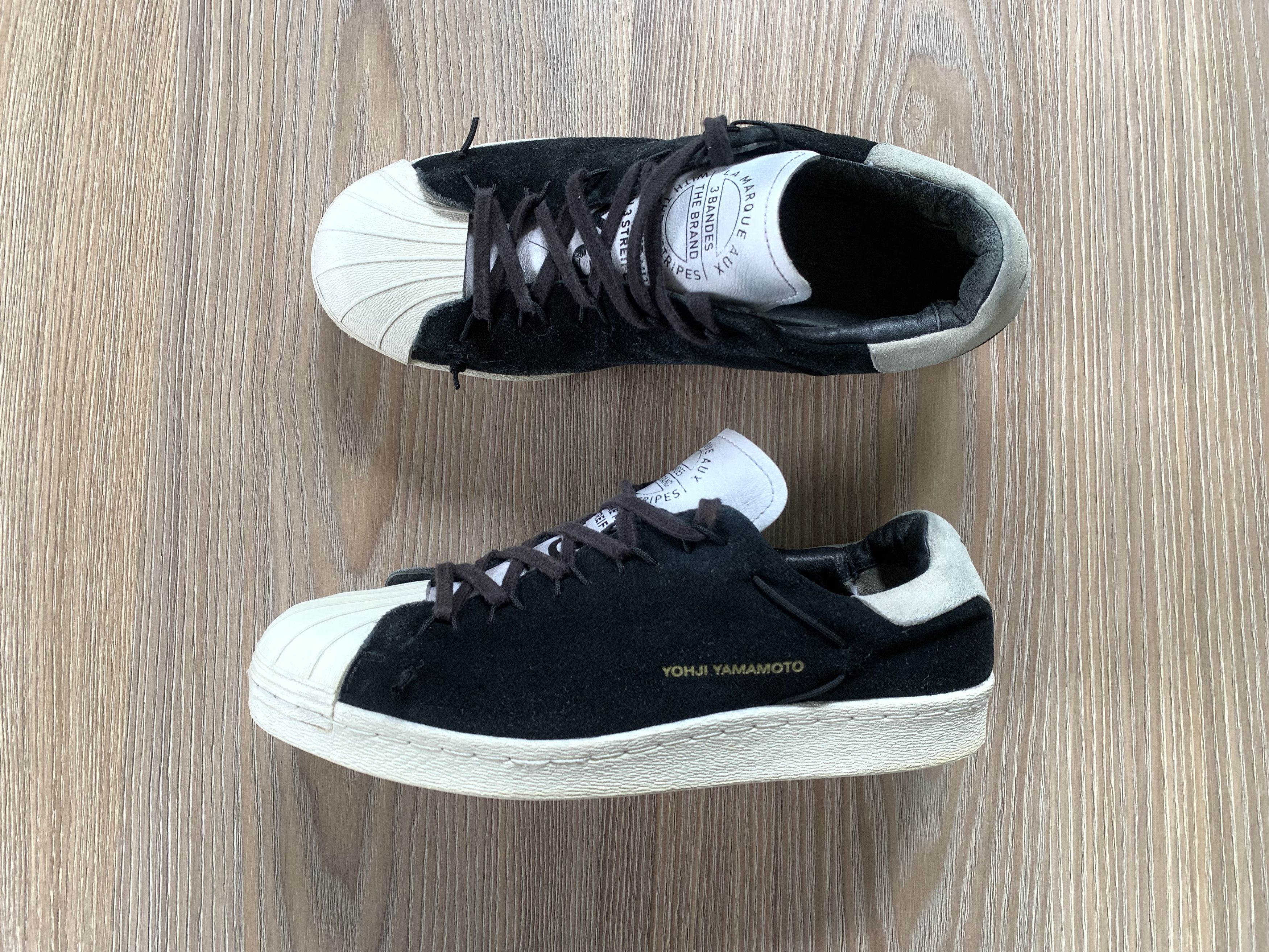 Adidas × Y-3 Adidas Superstar Y-3 Super Knot Core Black White Sneakers Size US 8 / EU 41 - 2 Thumbnail
