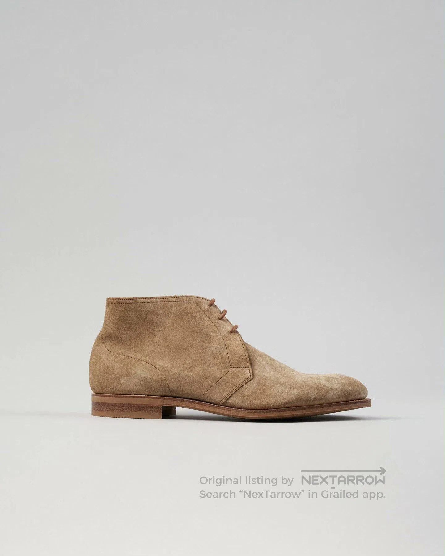 Edward Green Edward Green Mushroom Suede Chukka Boots. Size US 6.5 / EU 39-40 - 4 Thumbnail