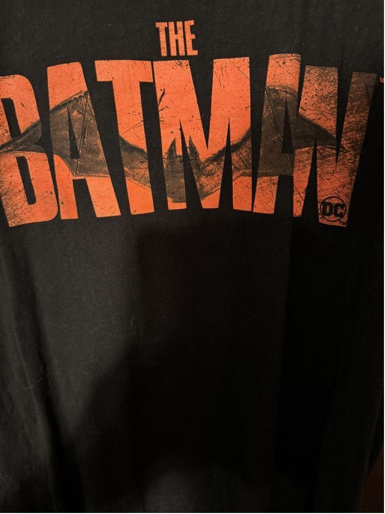 DC Comics The Batman Movie T-Shirt Men Sz L Black DC Comics Size US L / EU 52-54 / 3 - 4 Thumbnail