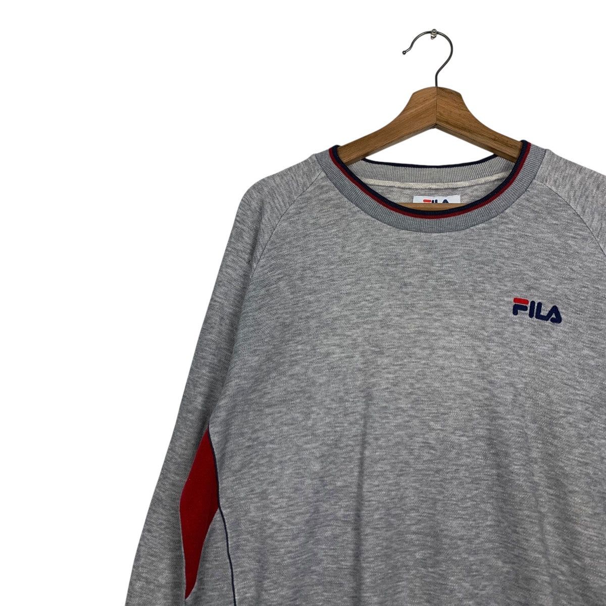 Fila Vintage FILA Embroidered Logo Crewneck Sweatshirt #2842-C128 Size US L / EU 52-54 / 3 - 3 Thumbnail