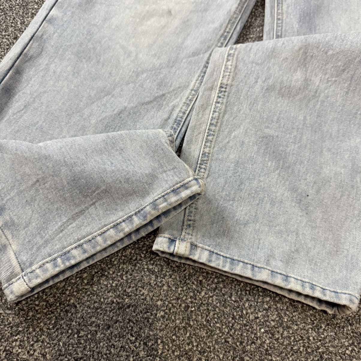 Japanese Brand Vintage 90s Verso High Waist Faded Denim Size 29" - 6 Thumbnail