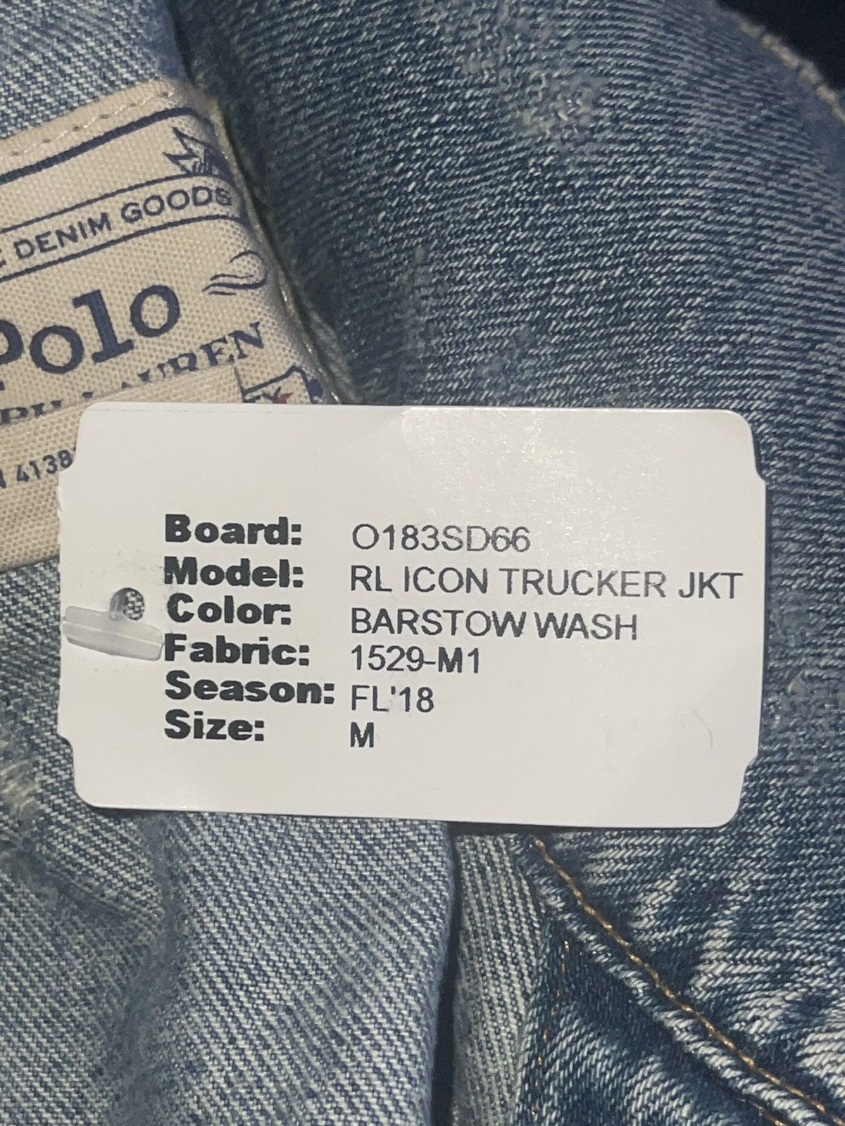 Ralph Lauren RL Lightweight Denim Jacket Size US M / EU 48-50 / 2 - 5 Thumbnail