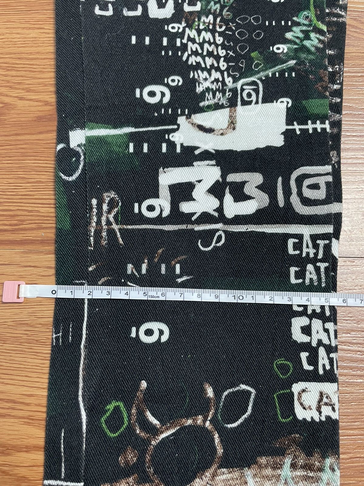 Maison Margiela Maison Margiela MM6 Grafiti Skinny Pants Size US 27 - 17 Thumbnail