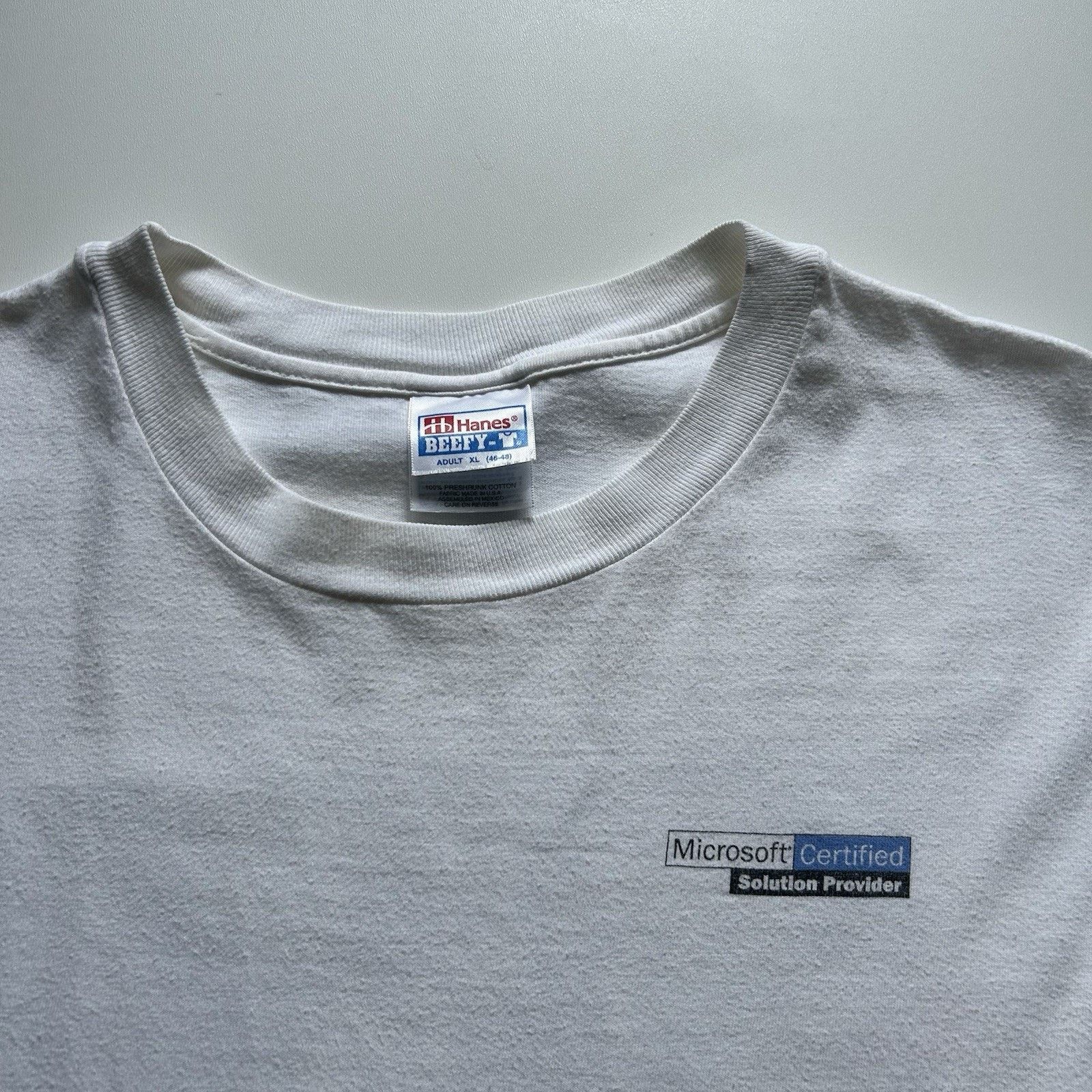 Hanes Vintage 90s Microsoft Windows 98 T Shirt XL Hanes Beefy T Size US XL / EU 56 / 4 - 4 Thumbnail