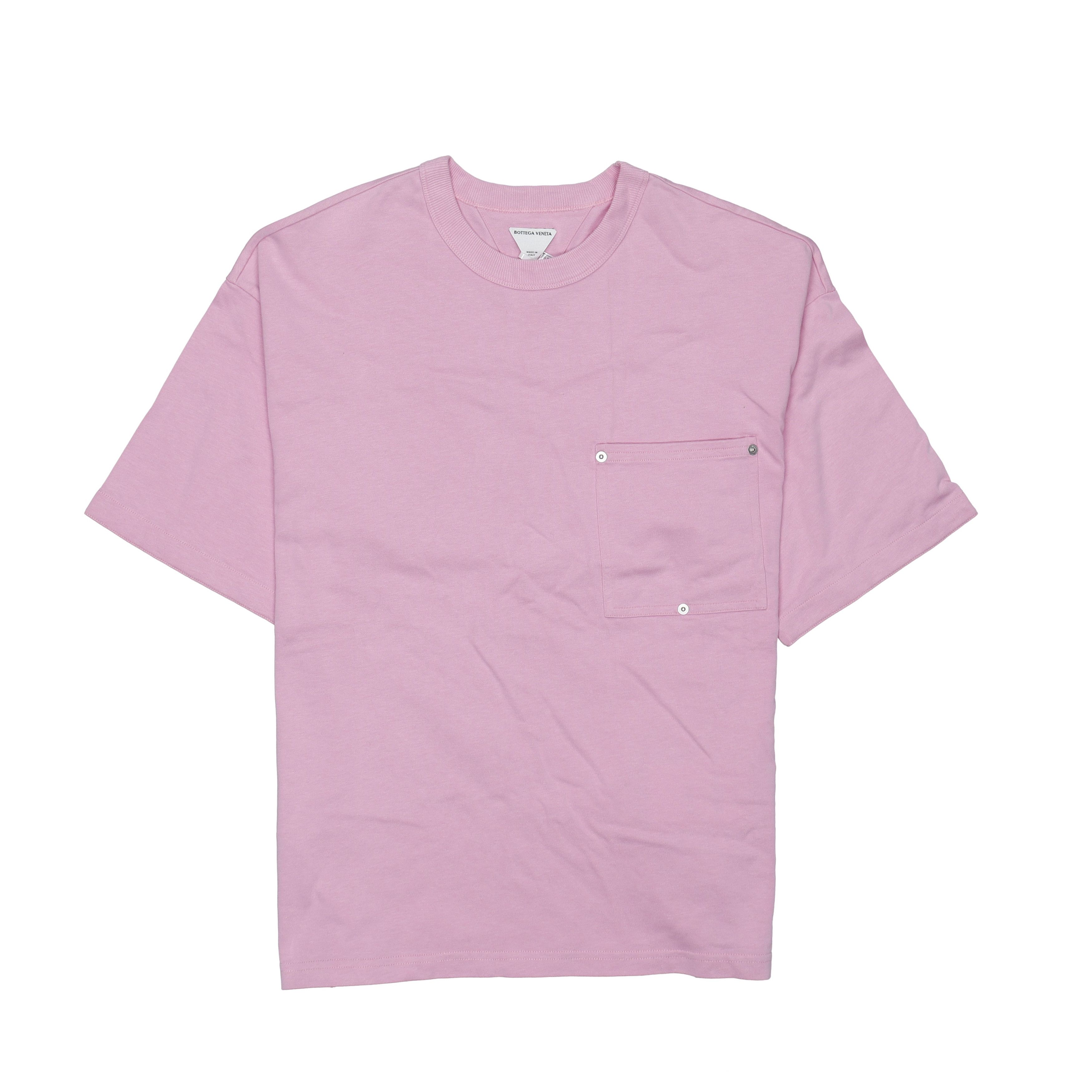 Bottega Veneta Bottega Veneta Pink Pocket T-Shirt Size M Size US M / EU 48-50 / 2 - 1 Thumbnail