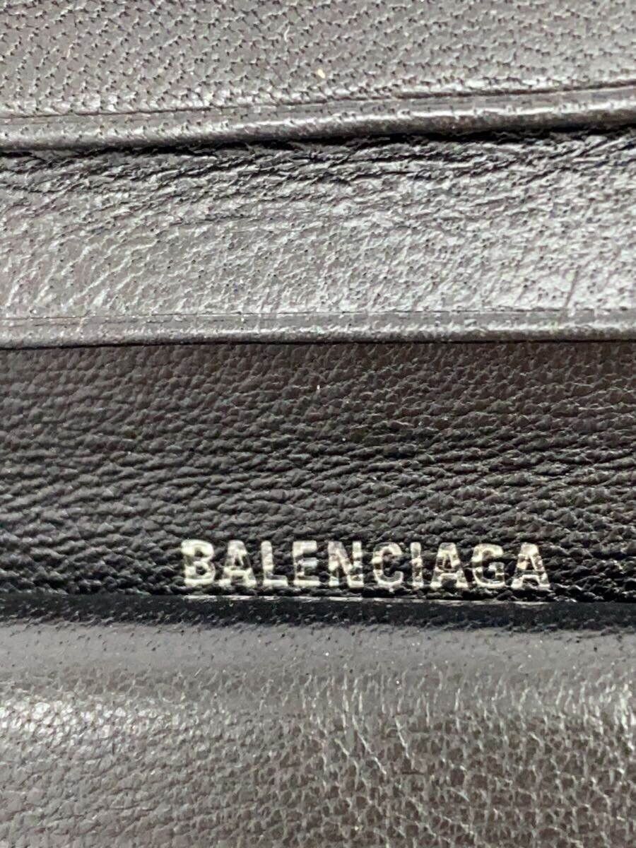 Balenciaga Balenciaga Leather Bi-Fold Wallet Black Size ONE SIZE - 3 Thumbnail