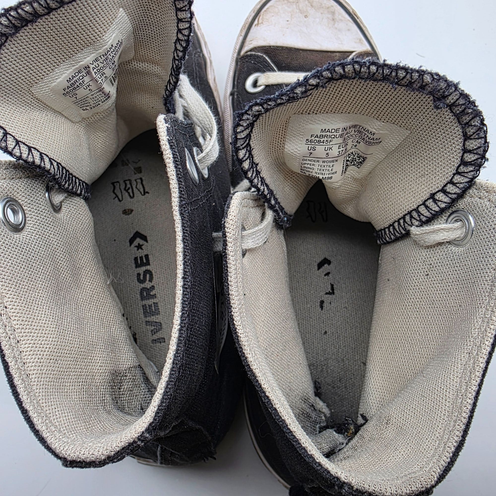 Converse Converse Chuck Taylor Platform Womens Size 7 Black Sneaker S Size US 7 / IT 37 - 5 Thumbnail