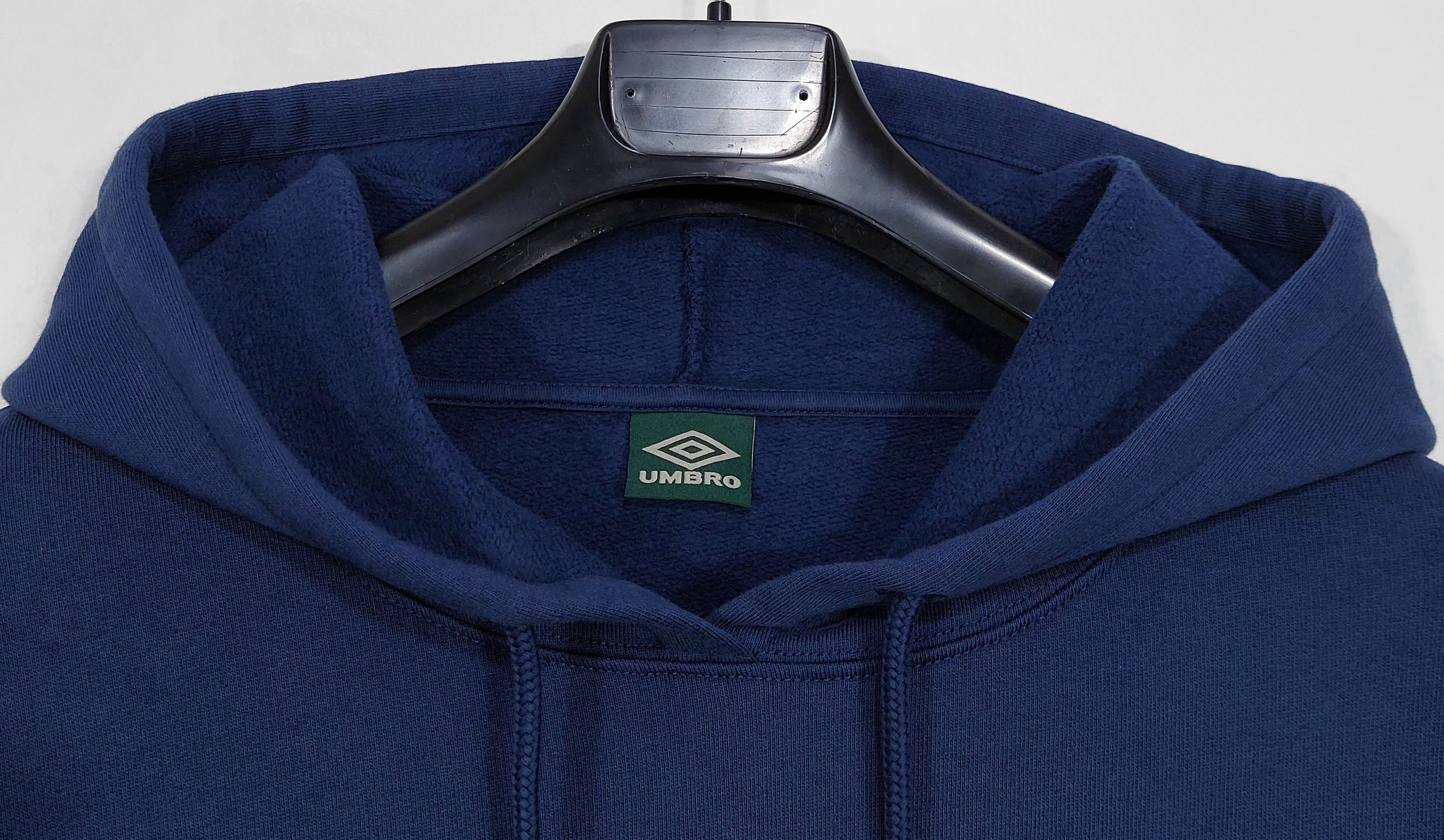 Umbro logo embroidered cotton hoodie - navy blue L Size US L / EU 52-54 / 3 - 2 Thumbnail