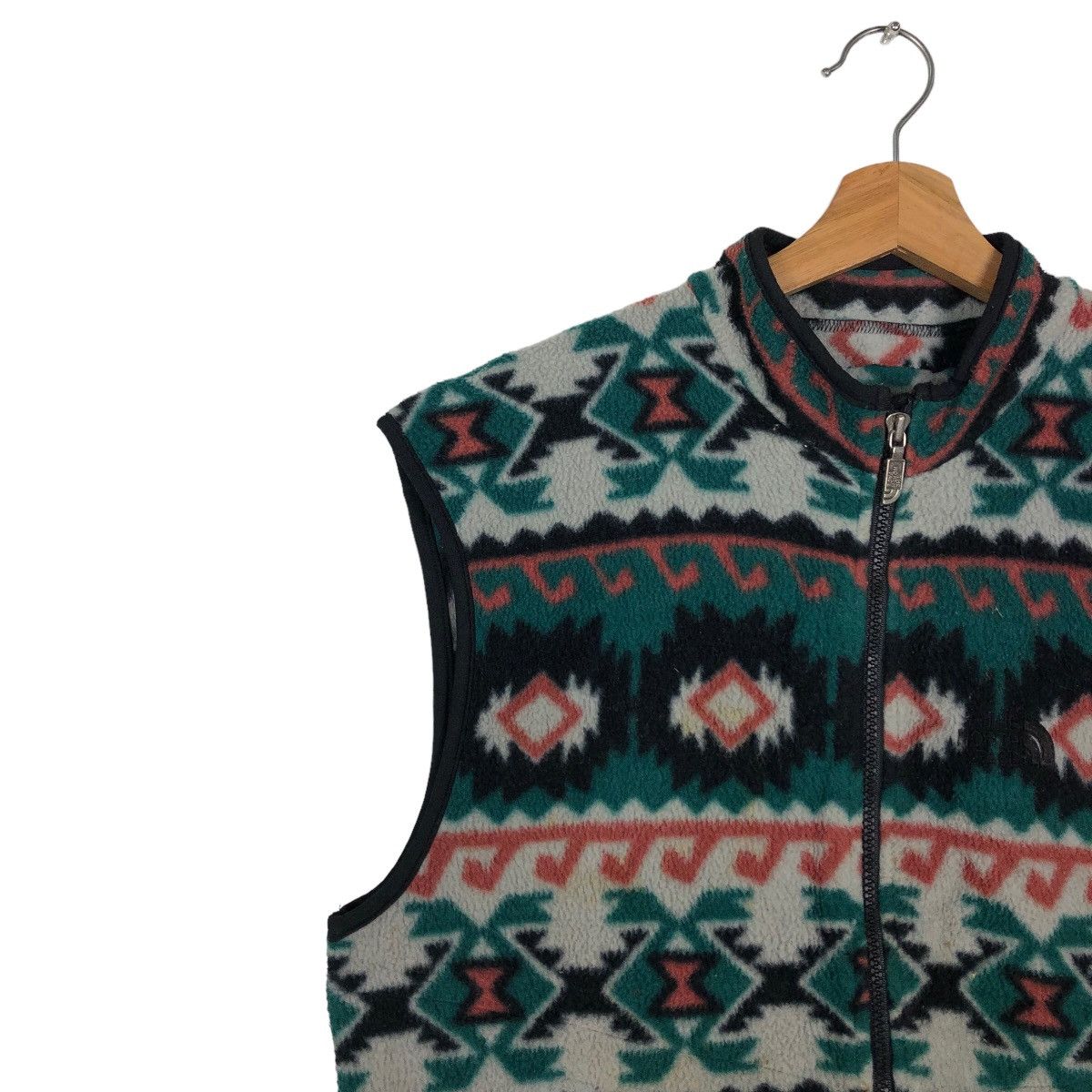 The North Face 🔥90’s Vintage The North Face Fleece Vest Made in USA Aztec Size US M / EU 48-50 / 2 - 7 Thumbnail